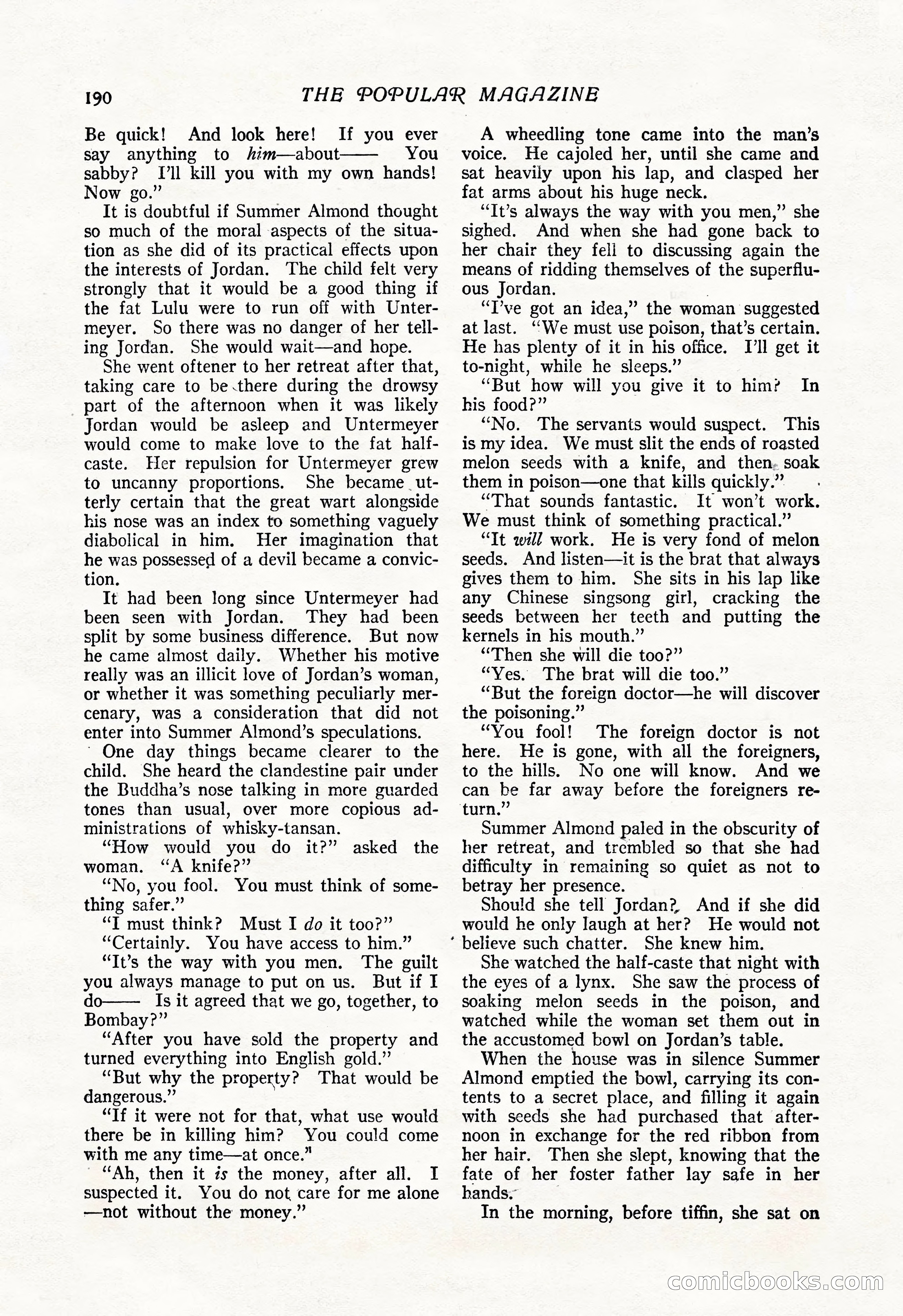 The Popular Magazine, Vol. 50, No. 3 — page 196 of 202