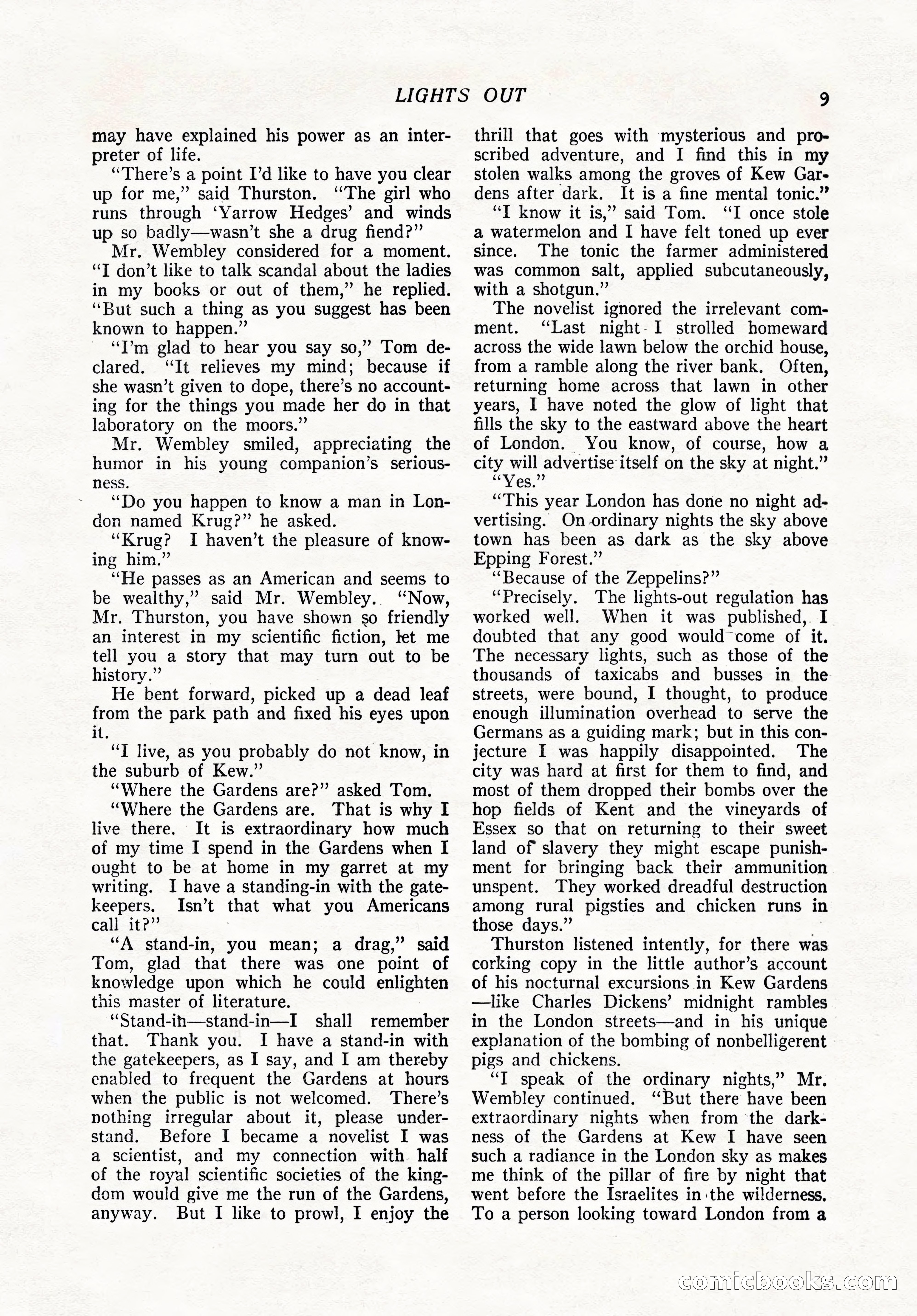 The Popular Magazine, February 7, 1919 — page 15 of 212