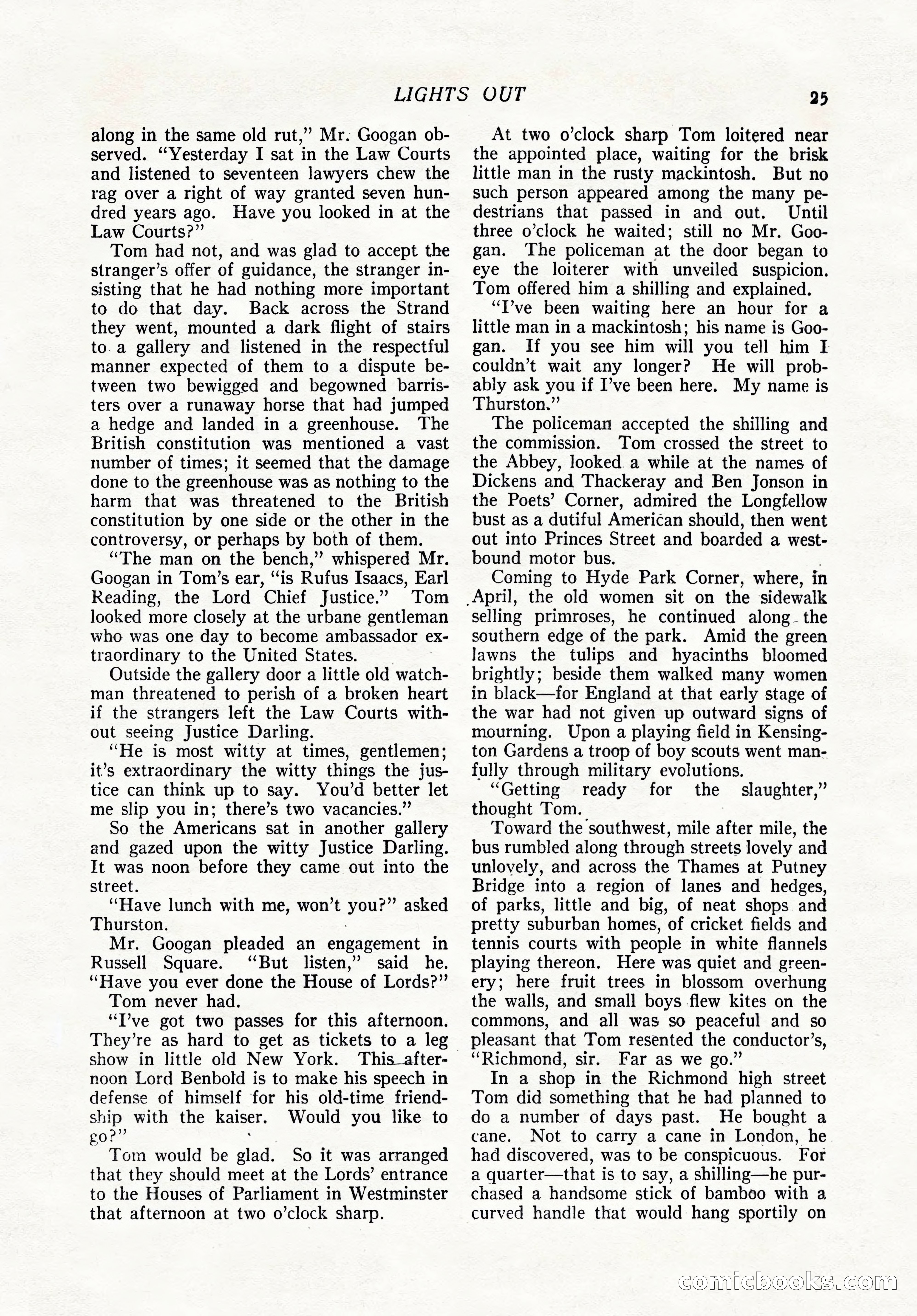 The Popular Magazine, February 7, 1919 — page 31 of 212
