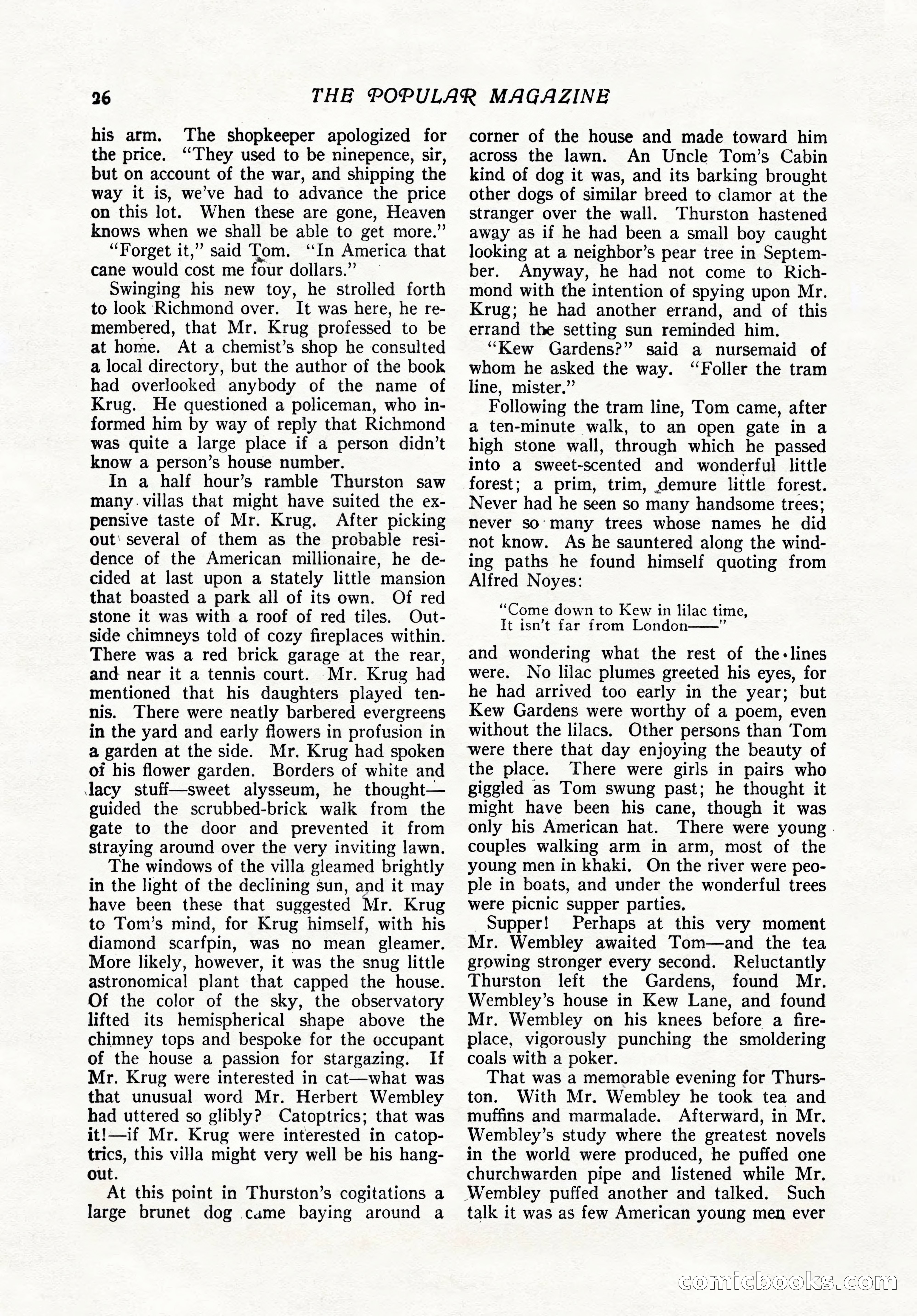 The Popular Magazine, February 7, 1919 — page 32 of 212