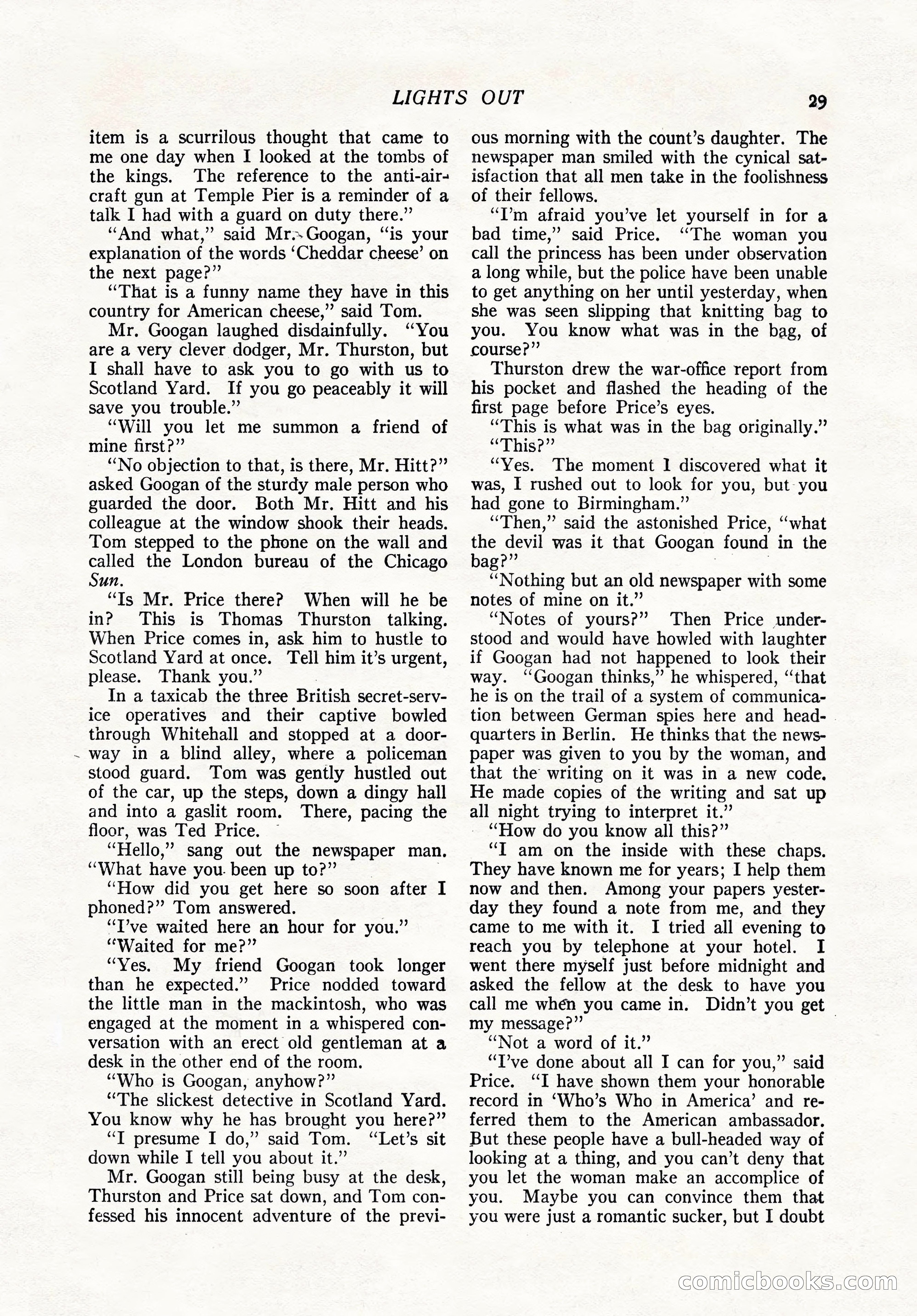 The Popular Magazine, February 7, 1919 — page 35 of 212