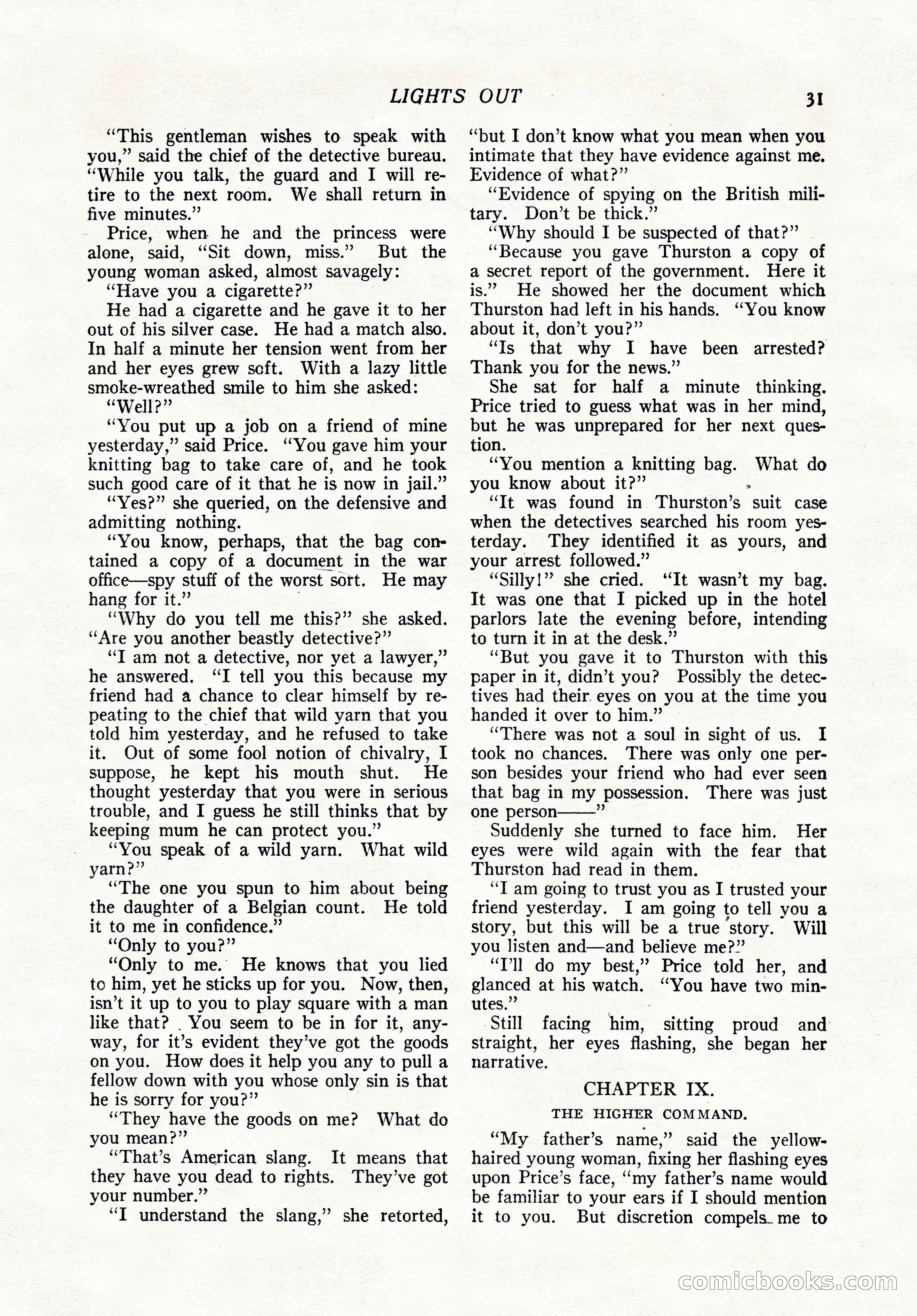 The Popular Magazine, February 7, 1919 — page 37 of 212