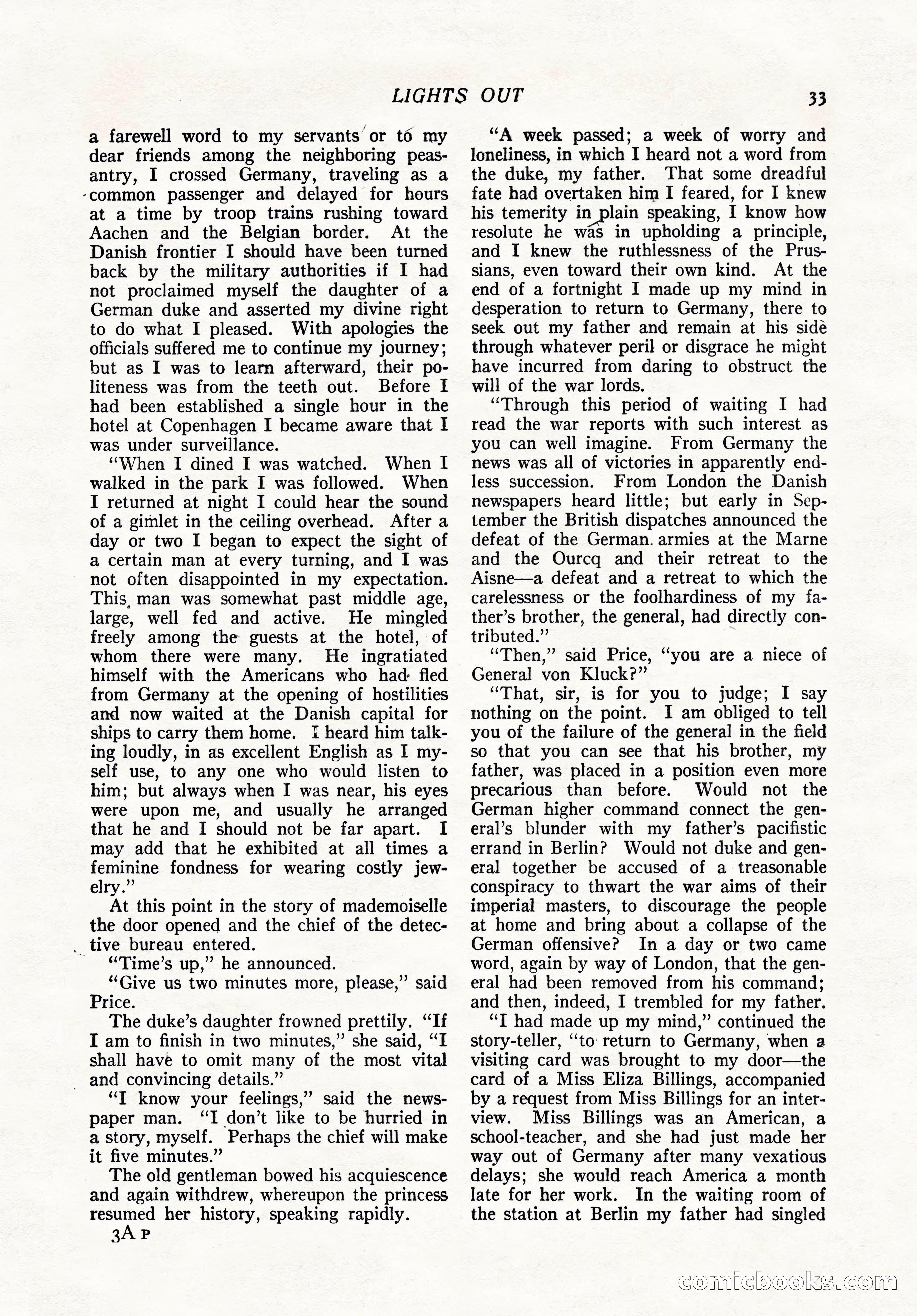 The Popular Magazine, February 7, 1919 — page 39 of 212