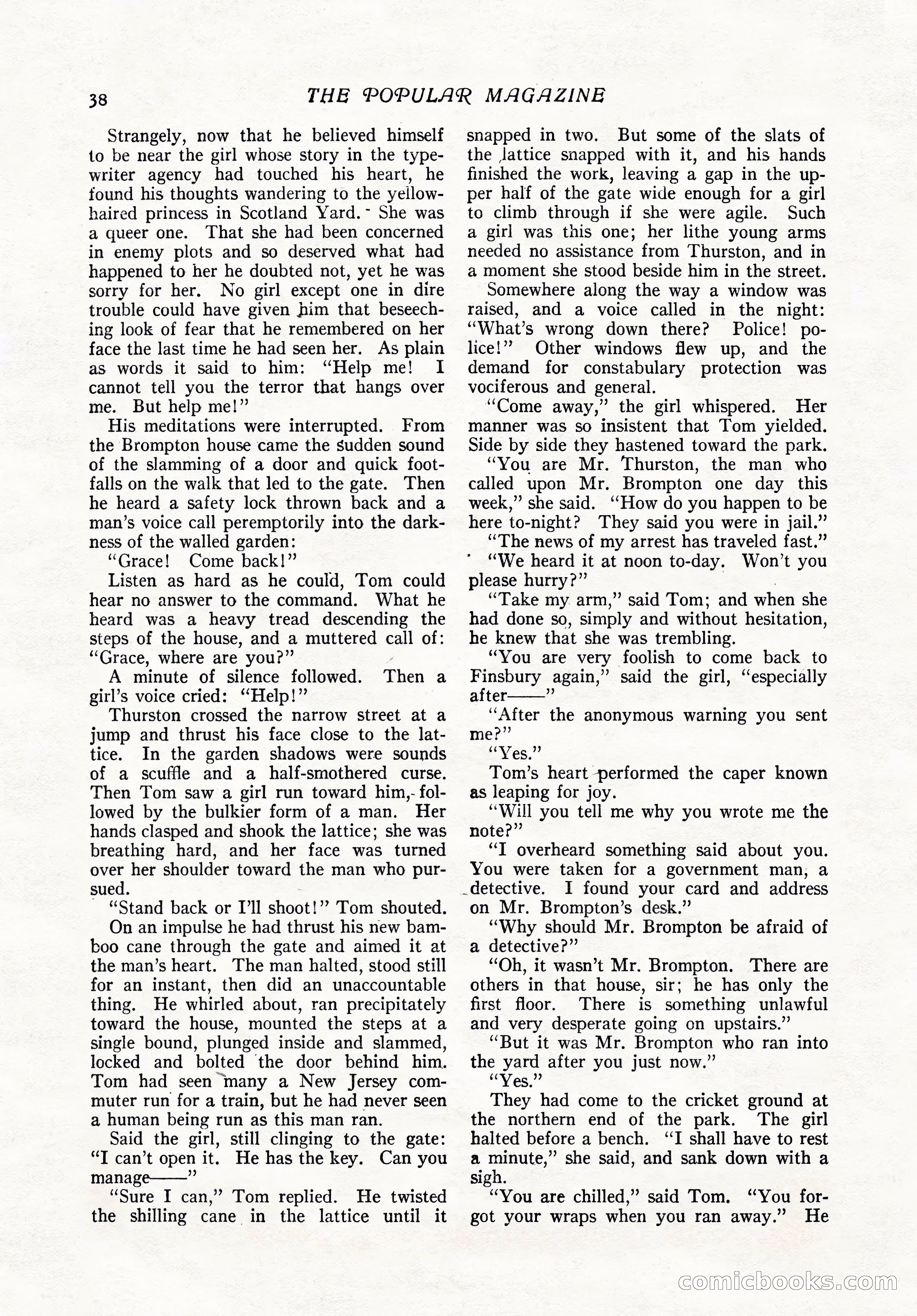 The Popular Magazine, February 7, 1919 — page 44 of 212