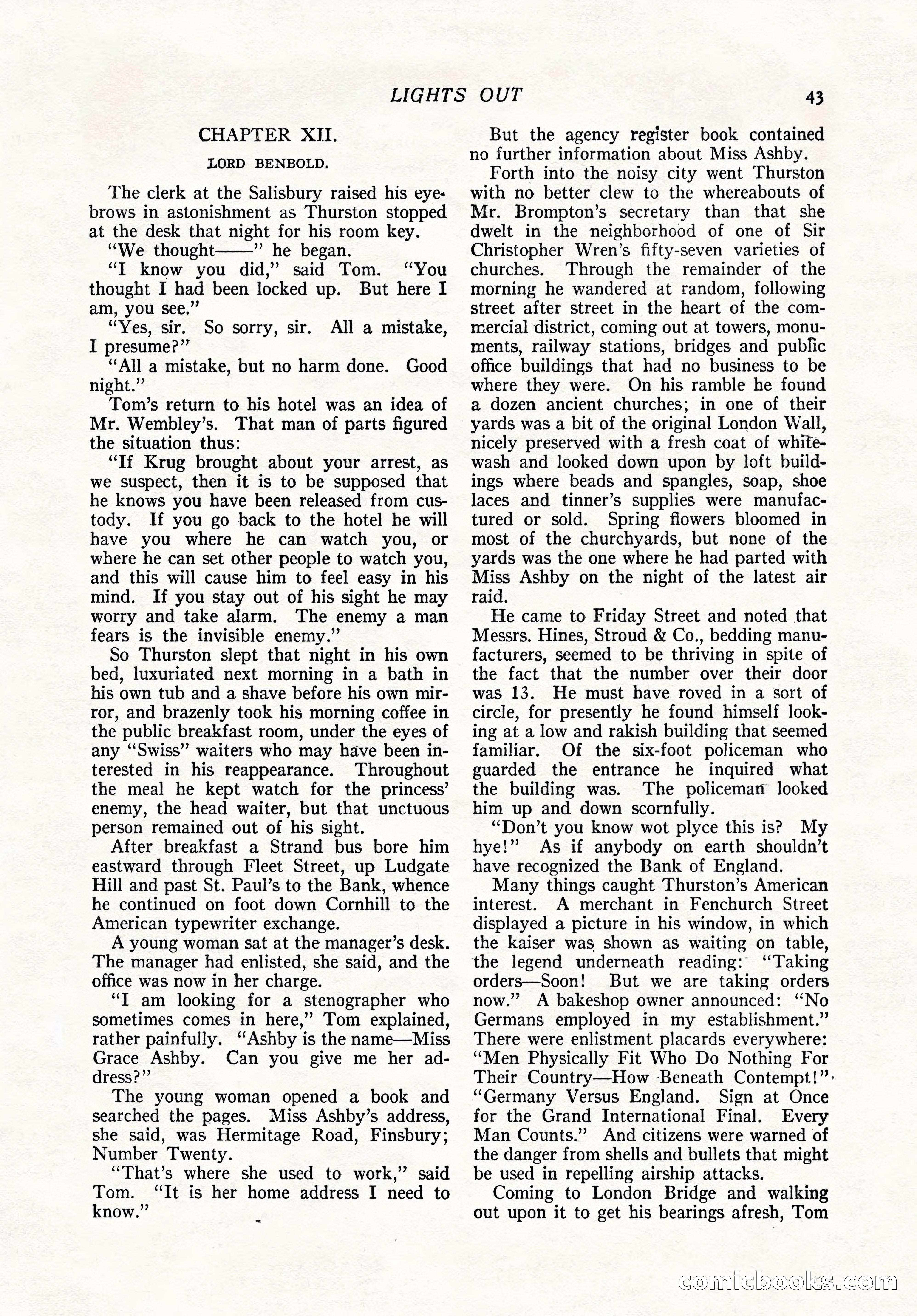 The Popular Magazine, February 7, 1919 — page 49 of 212