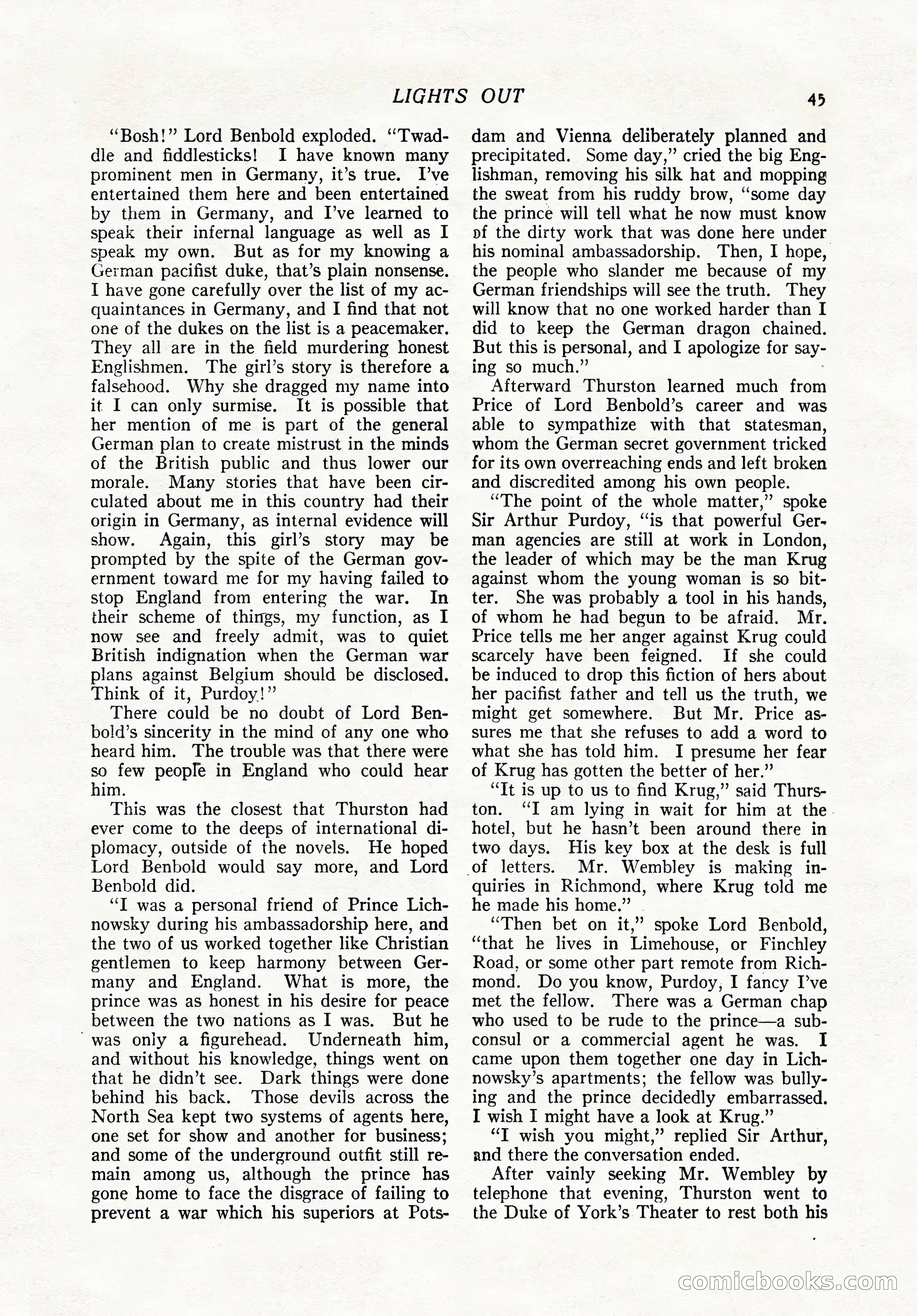 The Popular Magazine, February 7, 1919 — page 51 of 212