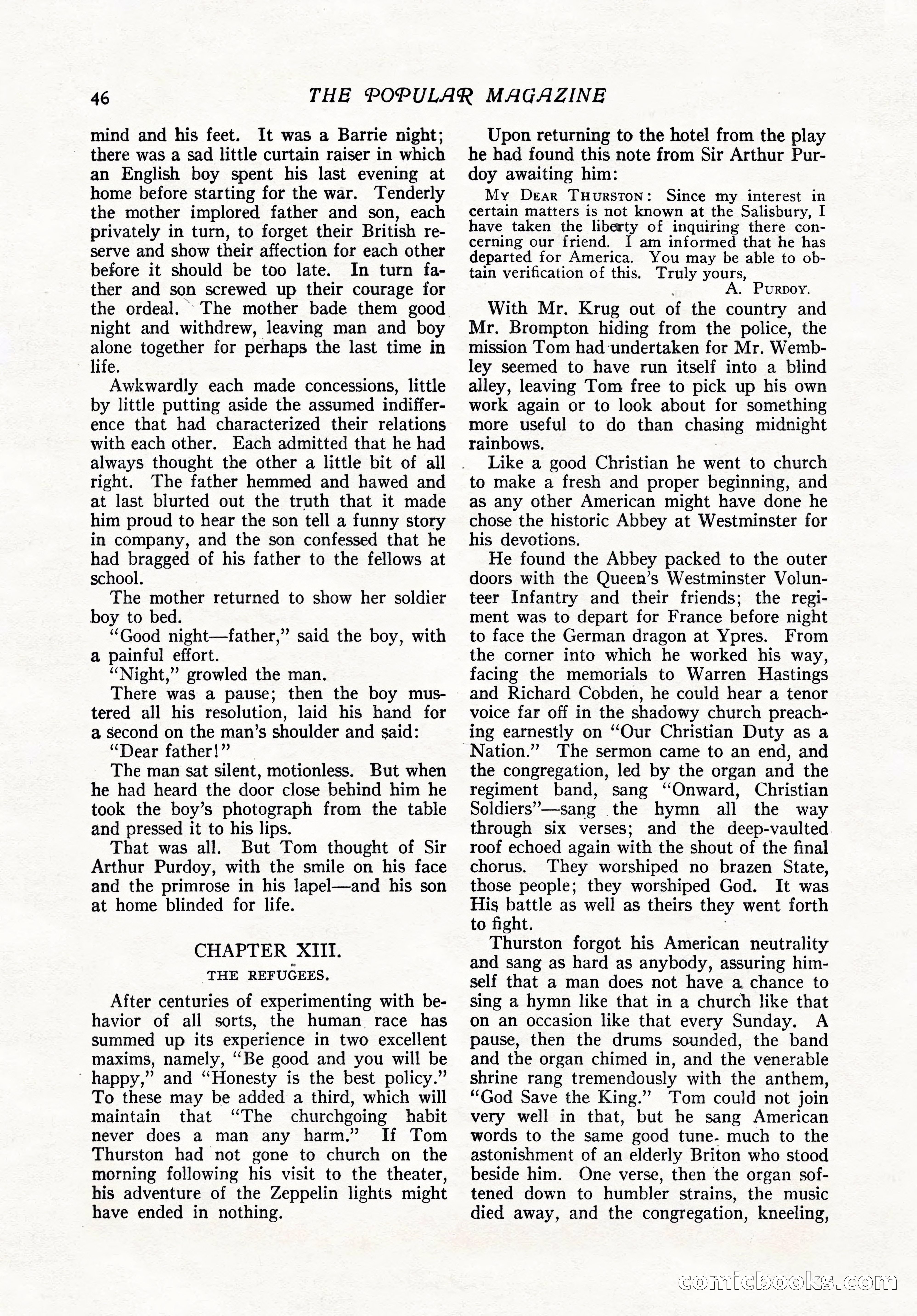 The Popular Magazine, February 7, 1919 — page 52 of 212