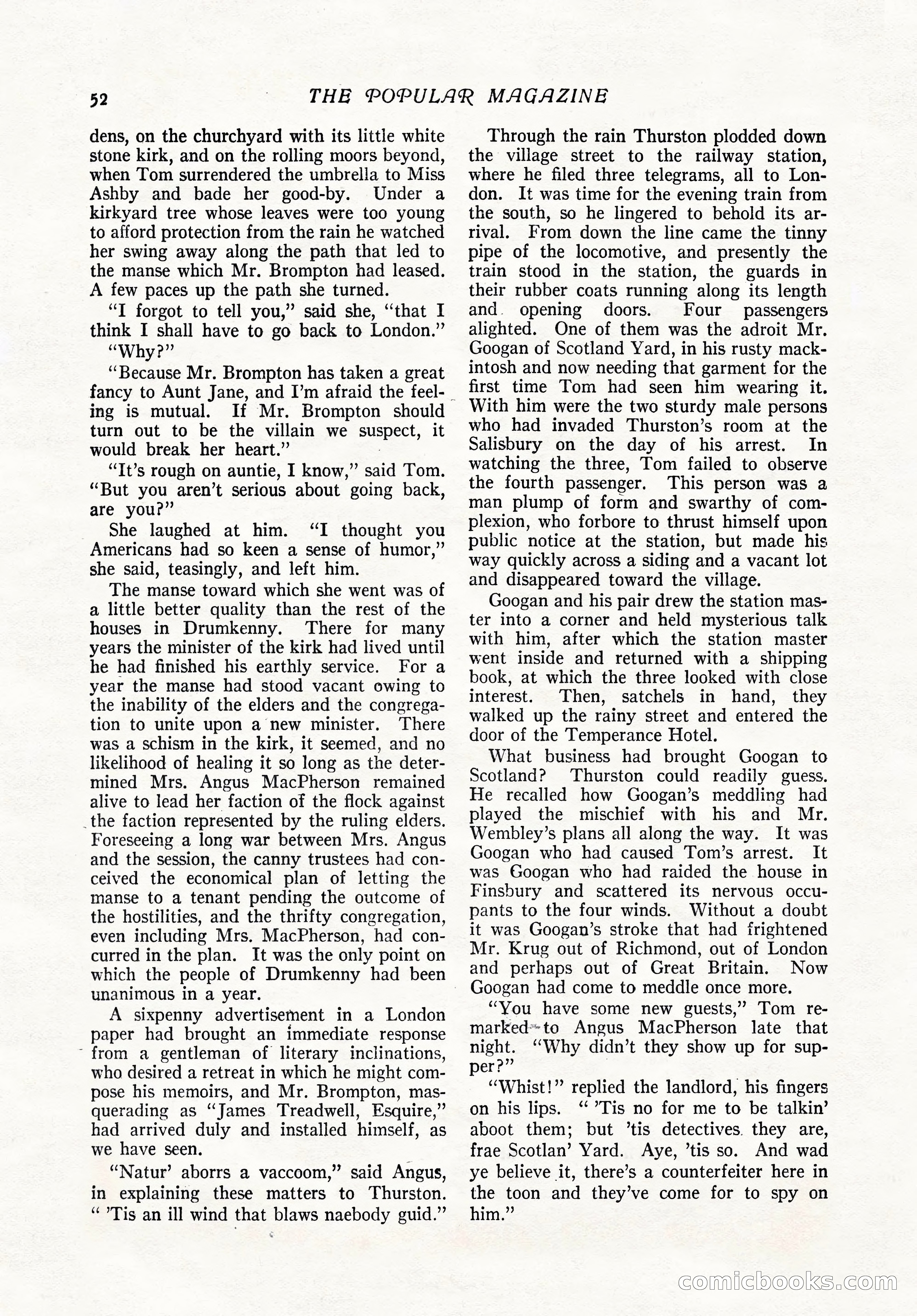 The Popular Magazine, February 7, 1919 — page 58 of 212