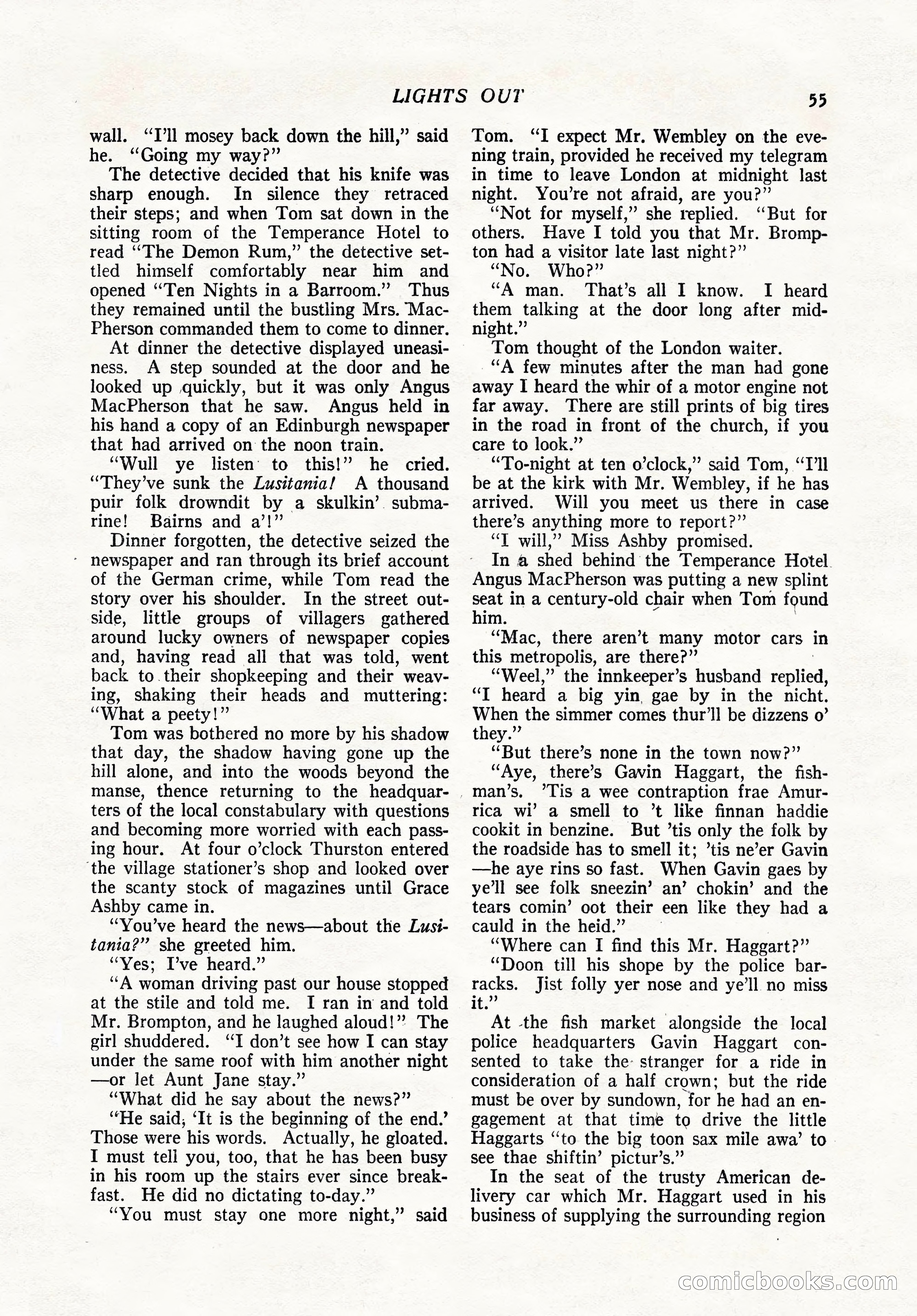 The Popular Magazine, February 7, 1919 — page 61 of 212