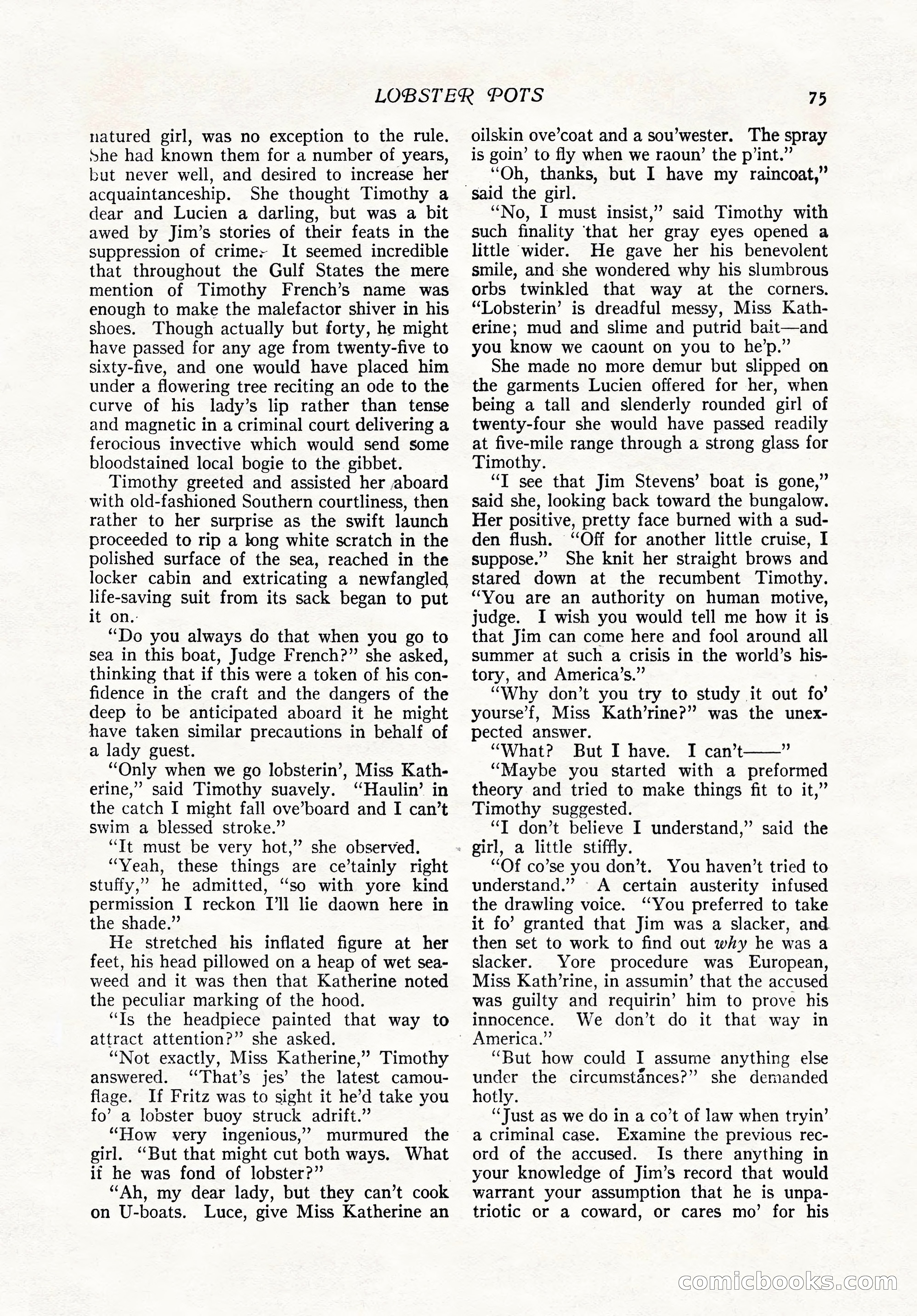 The Popular Magazine, February 7, 1919 — page 81 of 212
