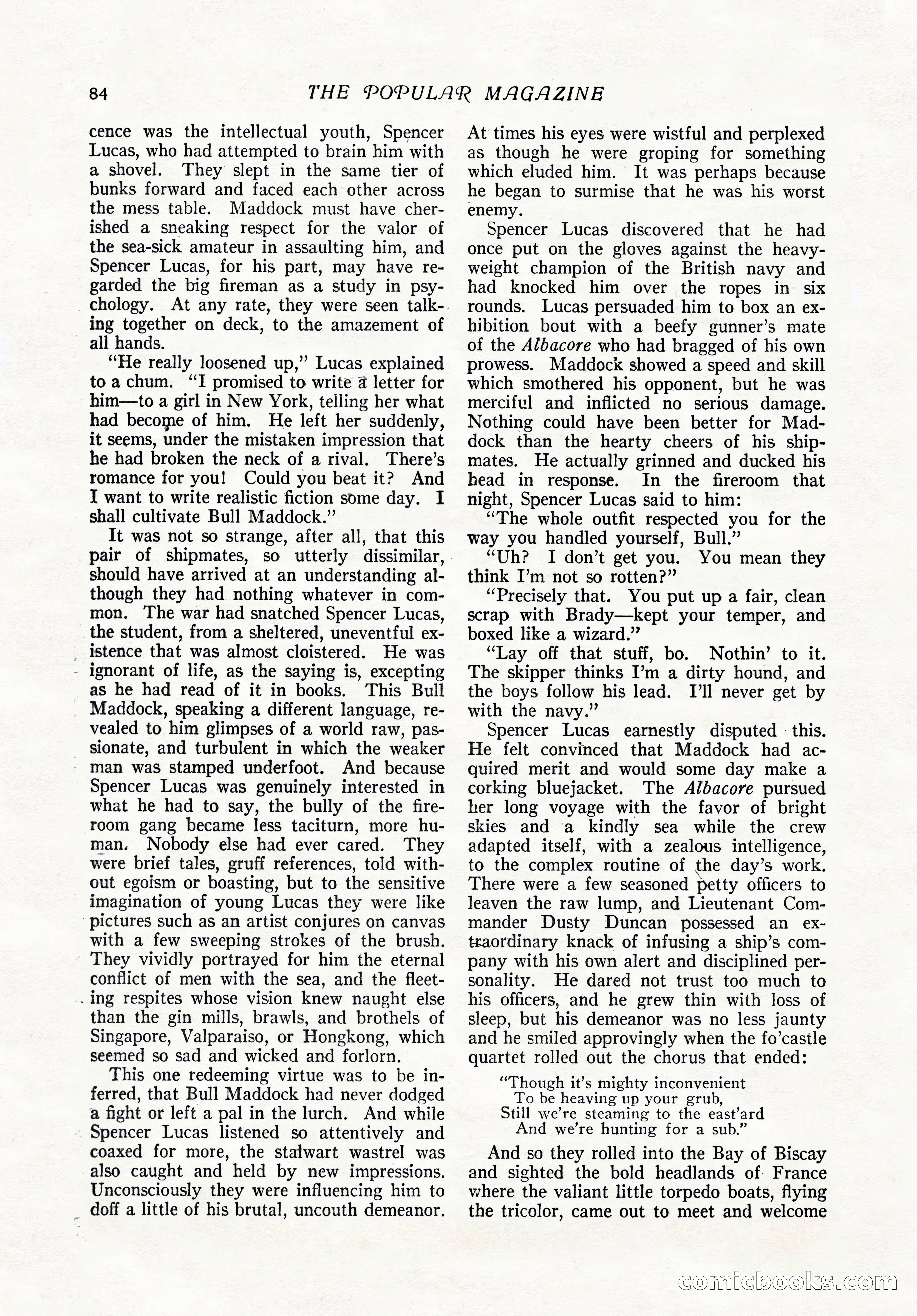 The Popular Magazine, February 7, 1919 — page 90 of 212