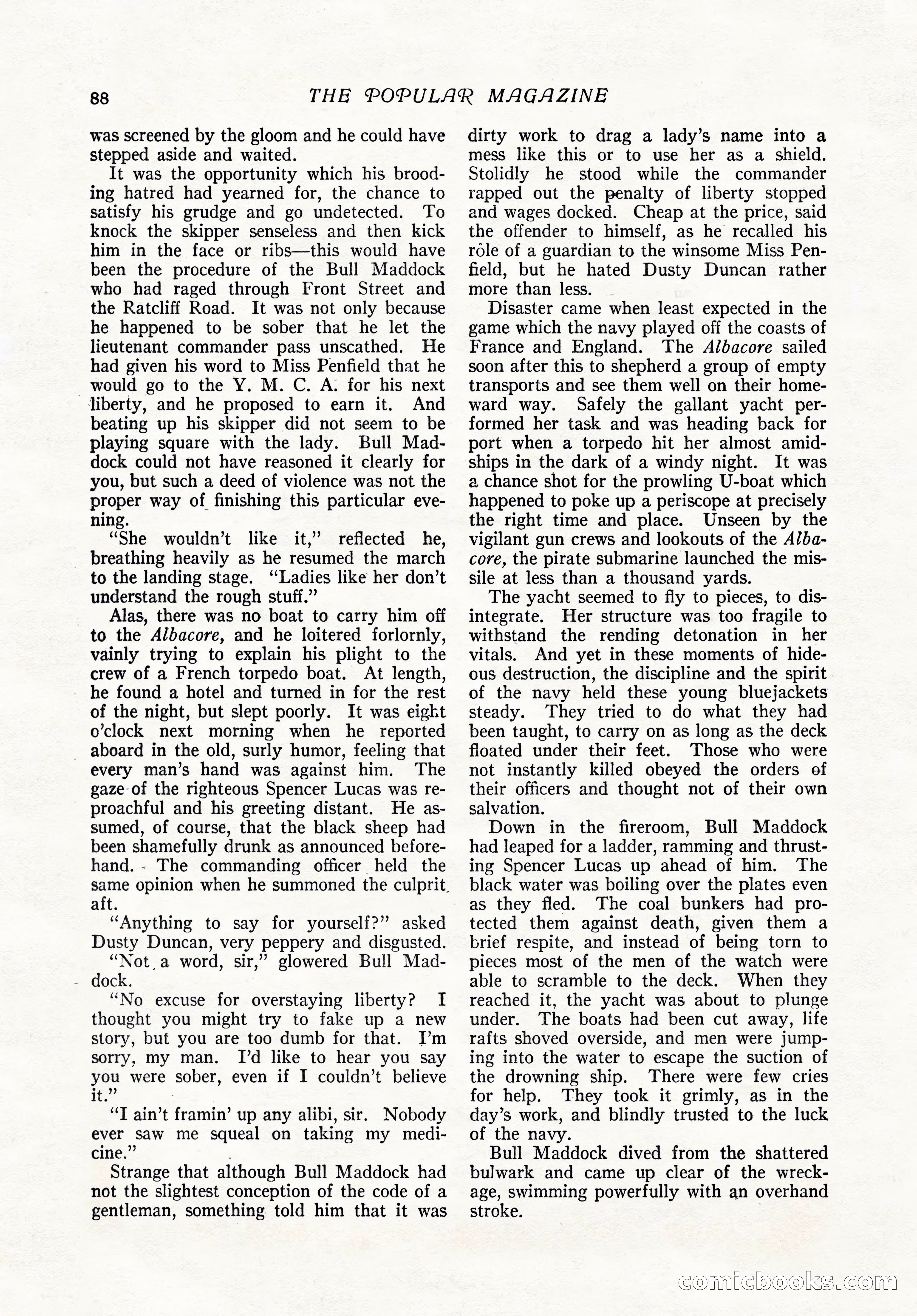 The Popular Magazine, February 7, 1919 — page 94 of 212