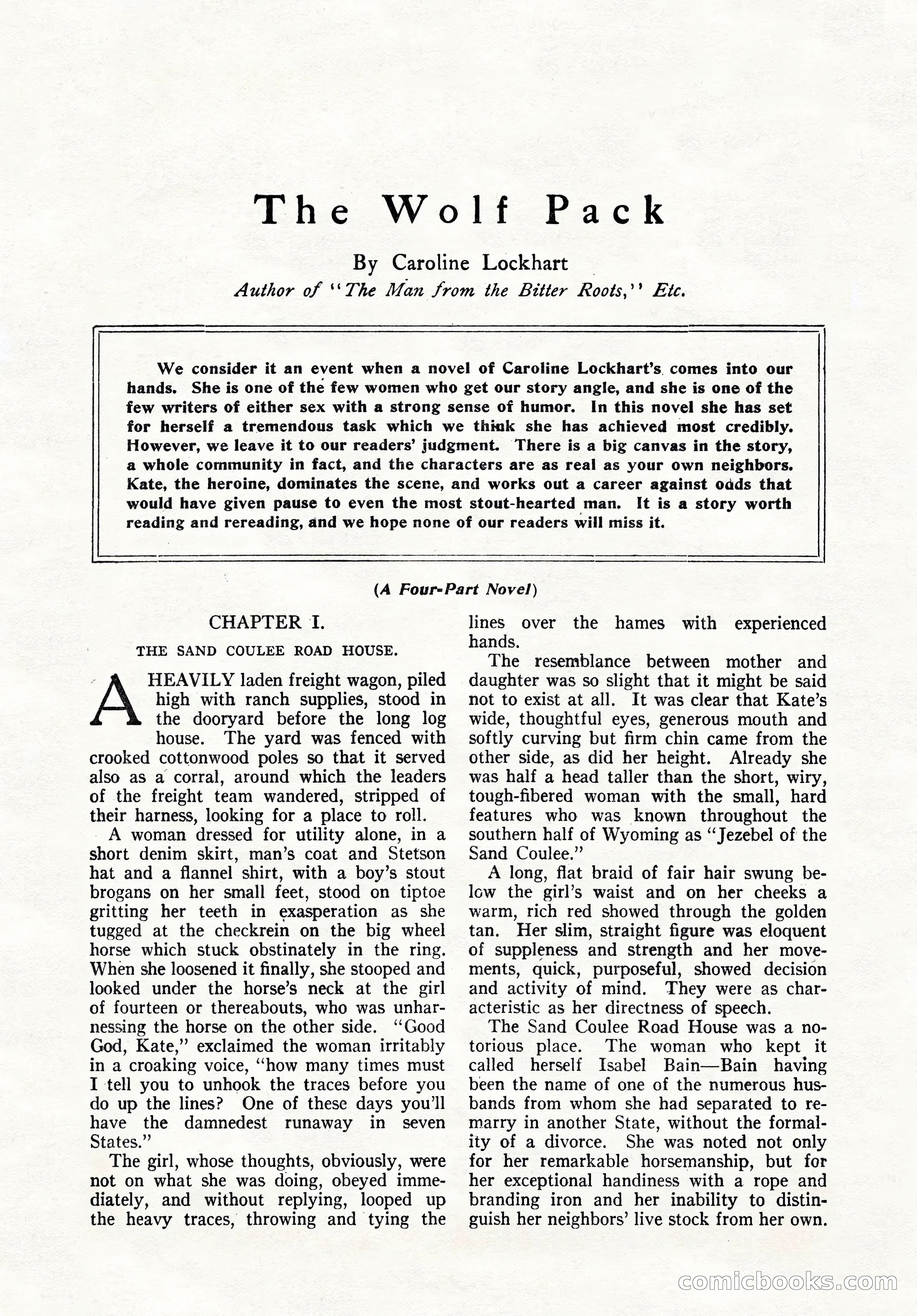 The Popular Magazine, February 7, 1919 — page 96 of 212