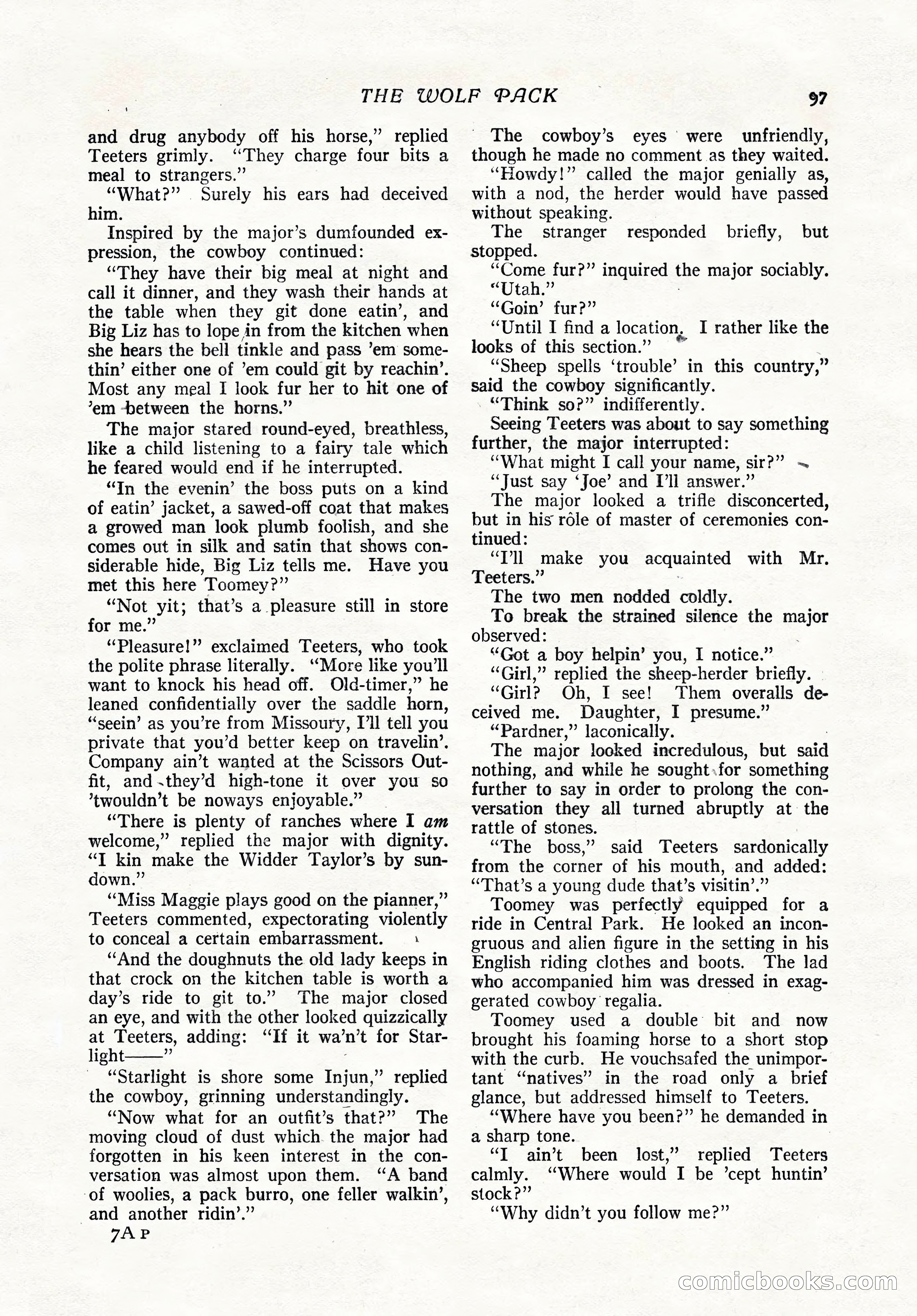 The Popular Magazine, February 7, 1919 — page 103 of 212