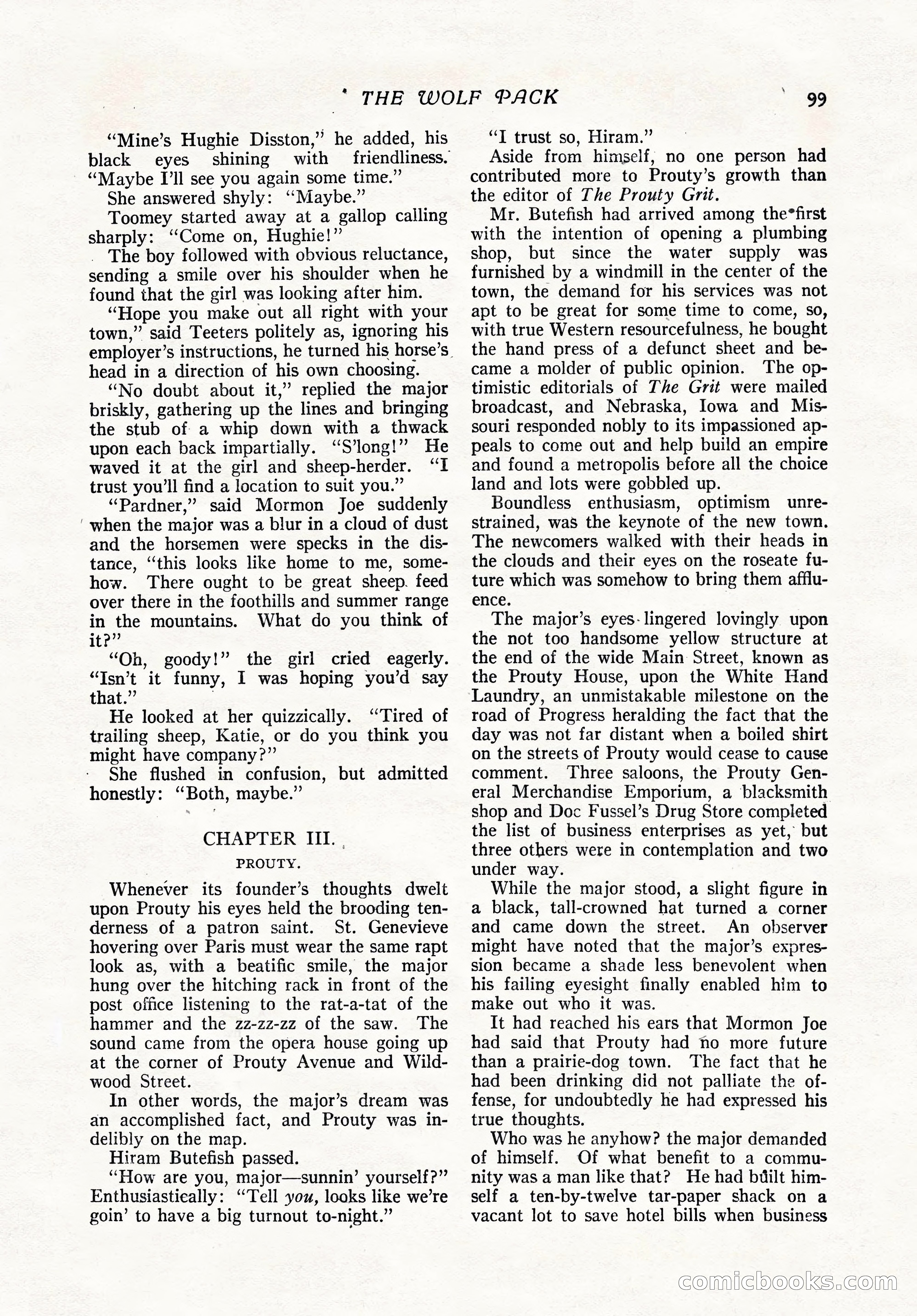 The Popular Magazine, February 7, 1919 — page 105 of 212