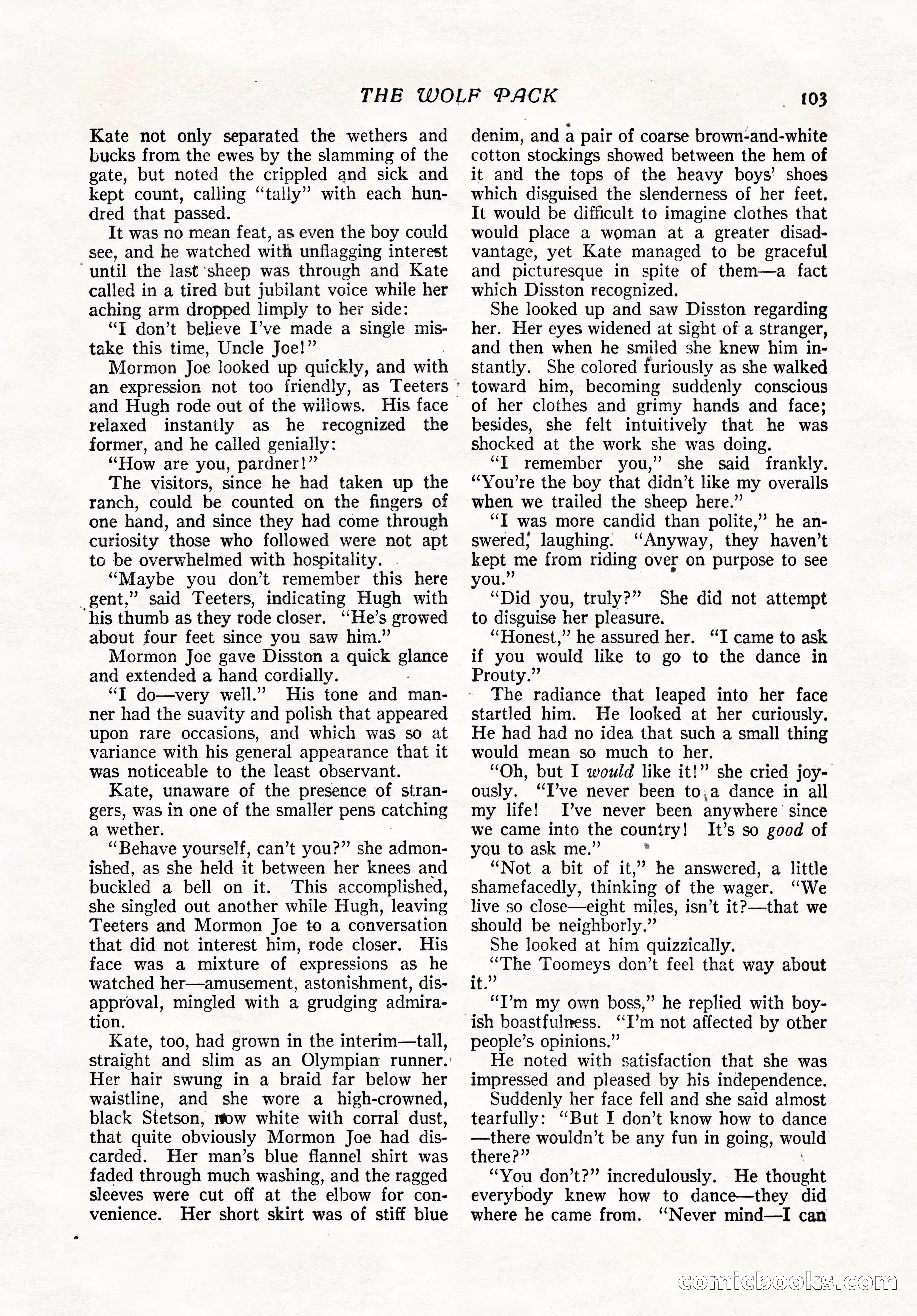 The Popular Magazine, February 7, 1919 — page 109 of 212