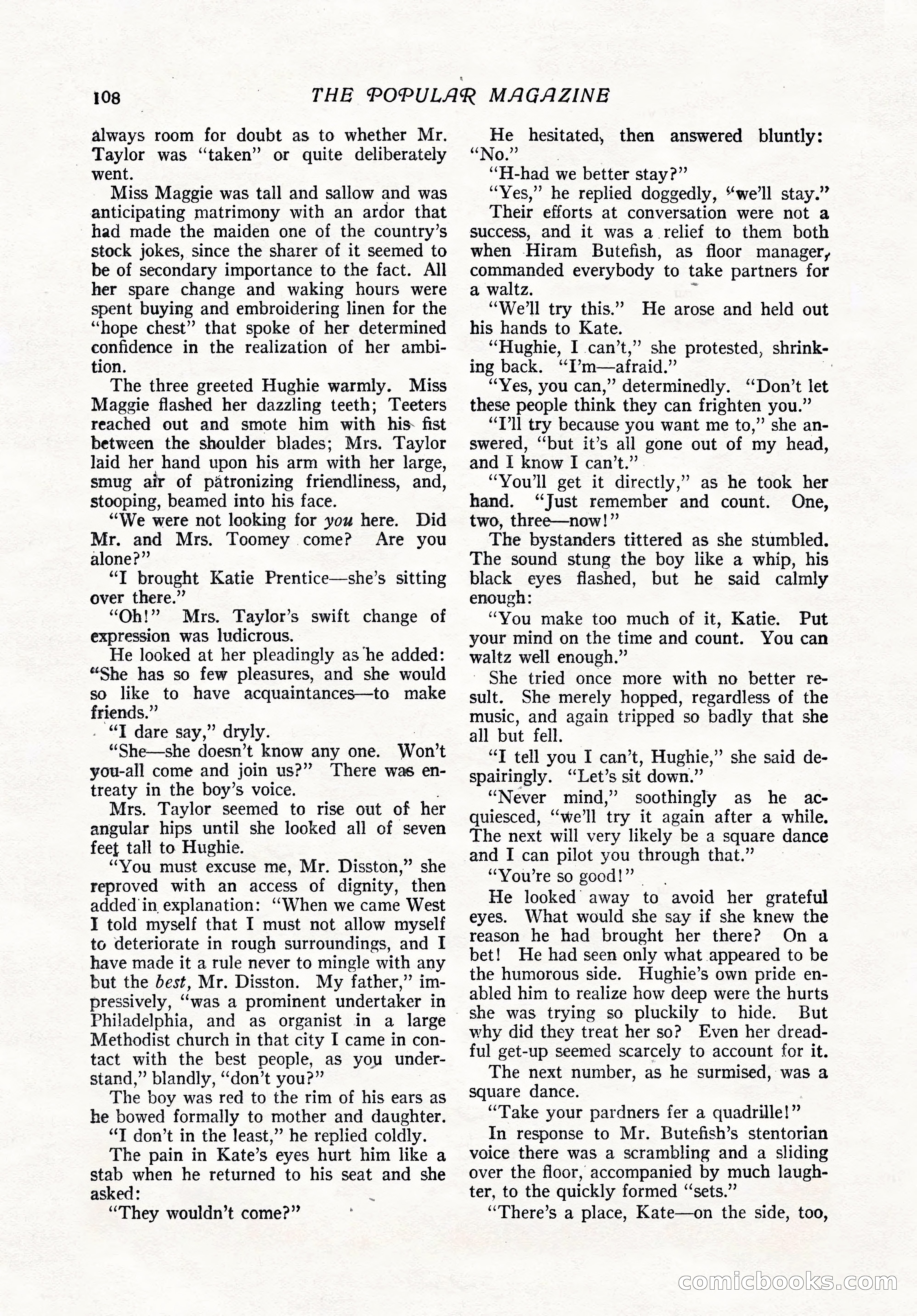 The Popular Magazine, February 7, 1919 — page 114 of 212