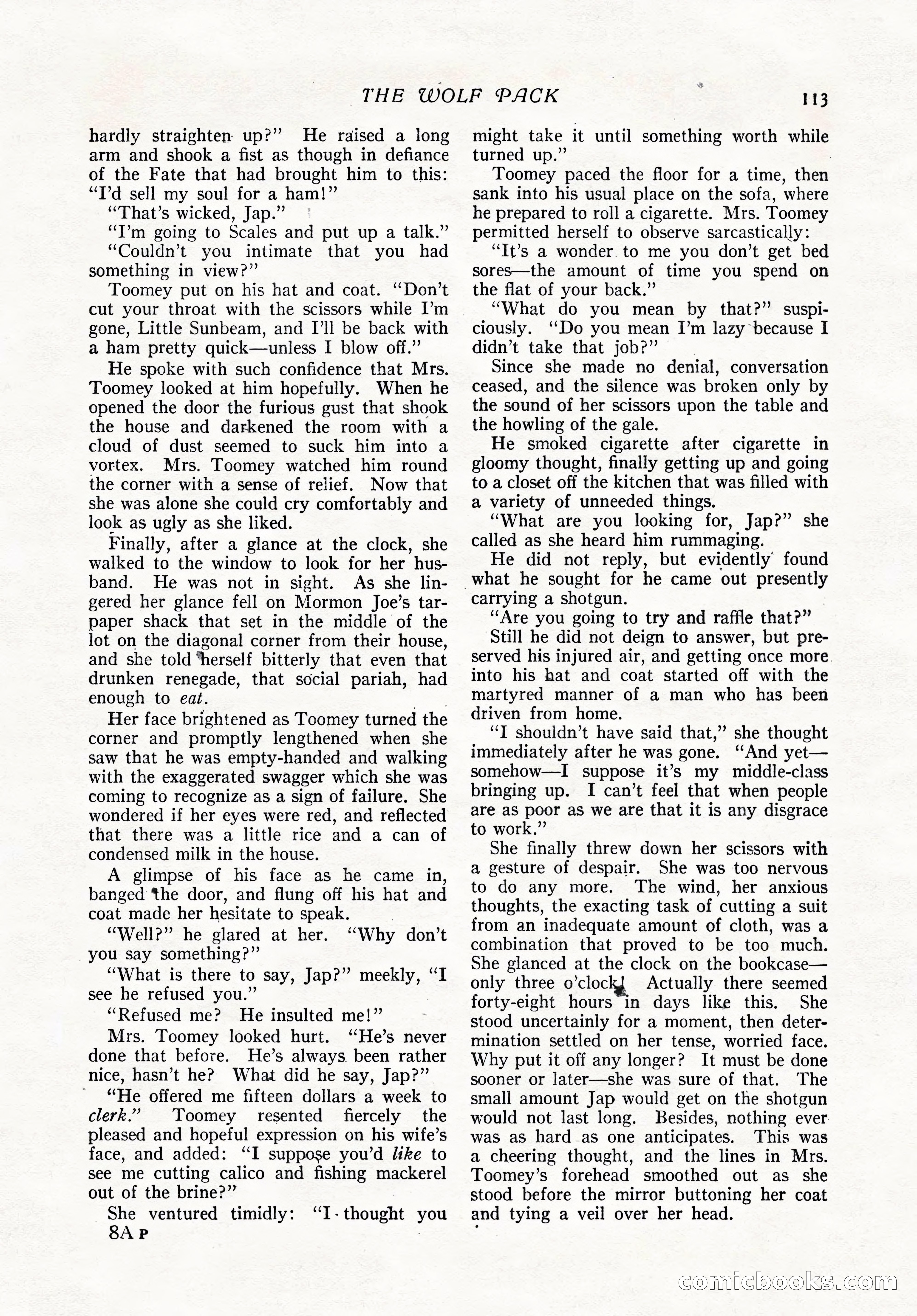 The Popular Magazine, February 7, 1919 — page 119 of 212