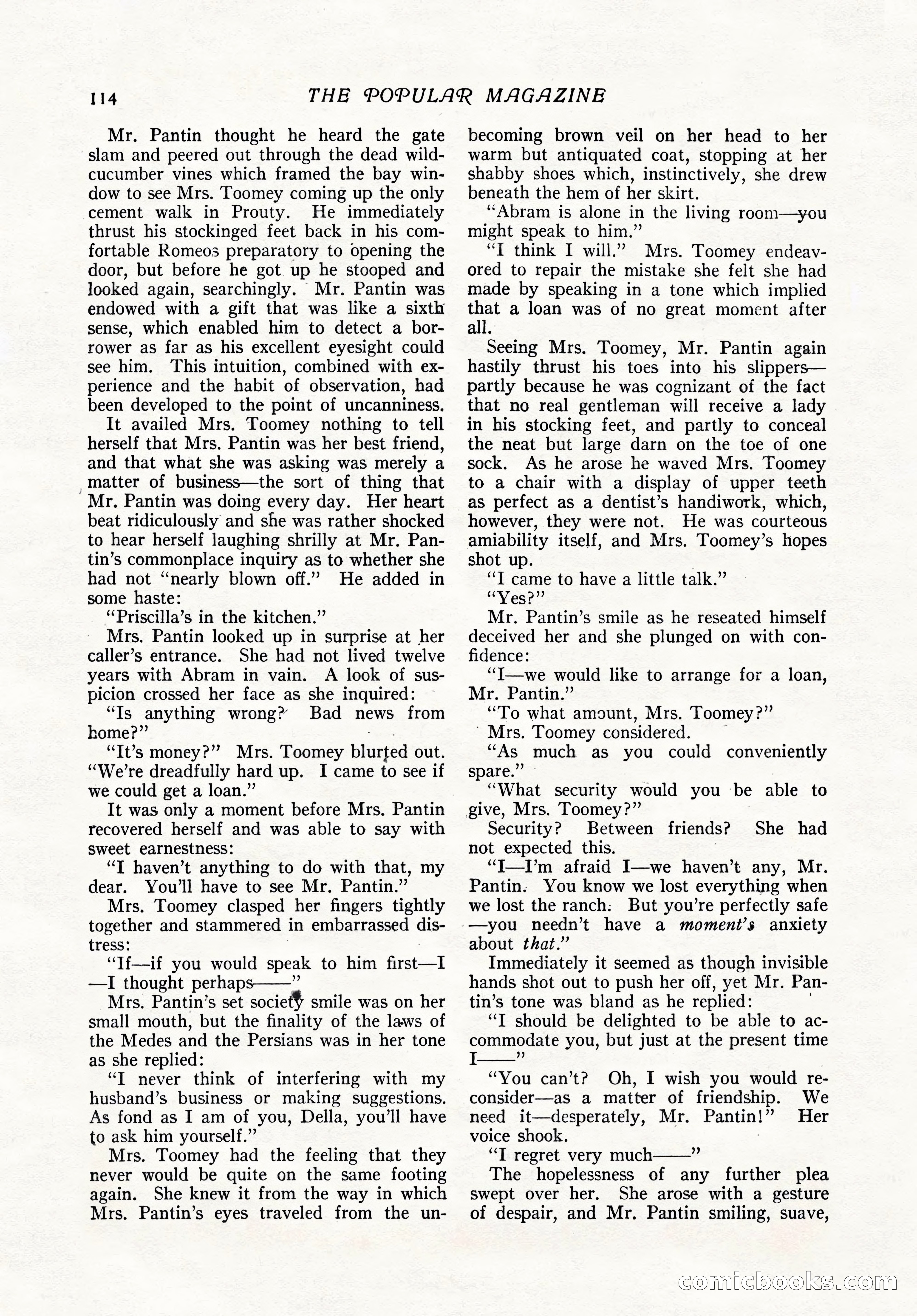 The Popular Magazine, February 7, 1919 — page 120 of 212