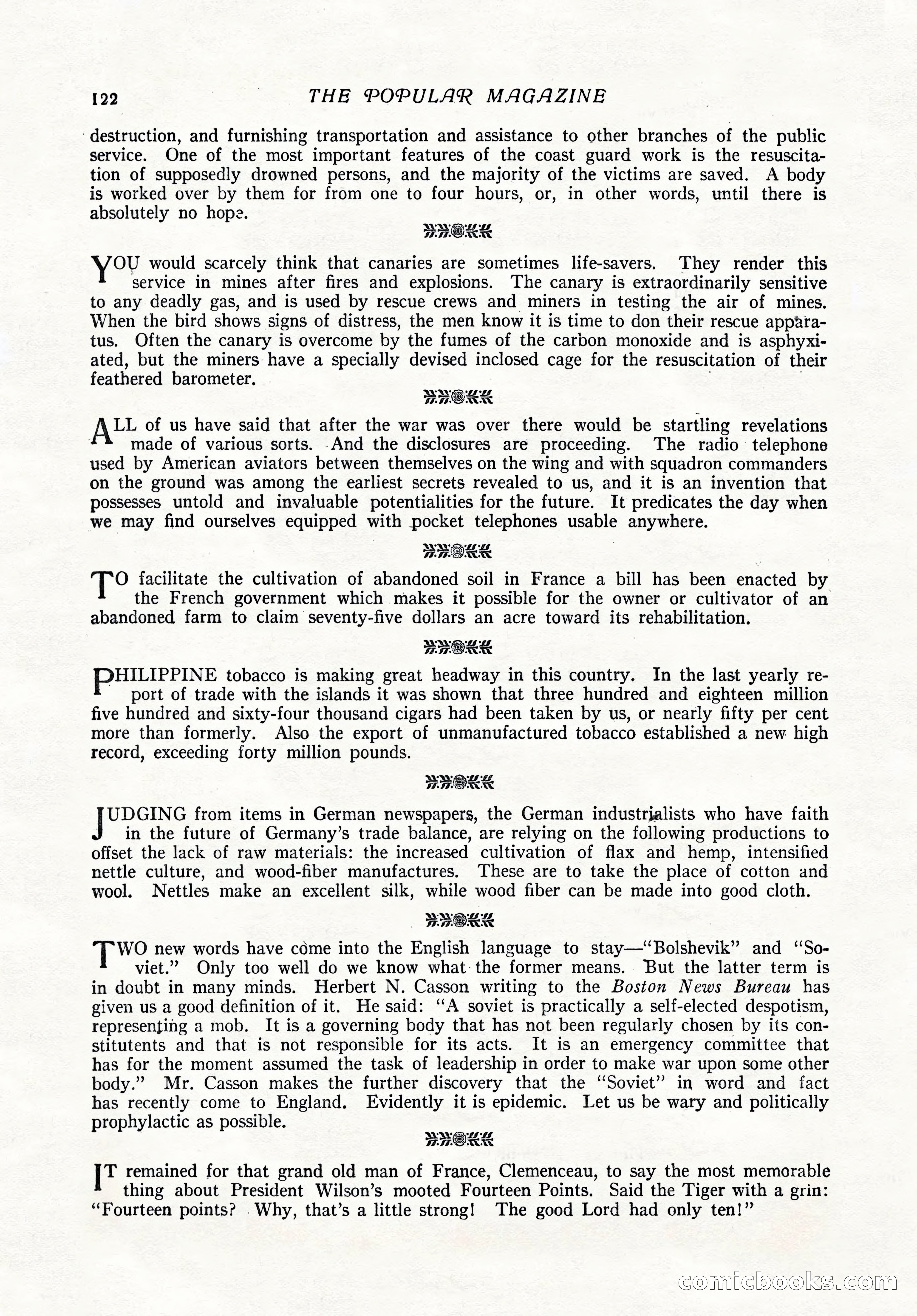 The Popular Magazine, February 7, 1919 — page 128 of 212