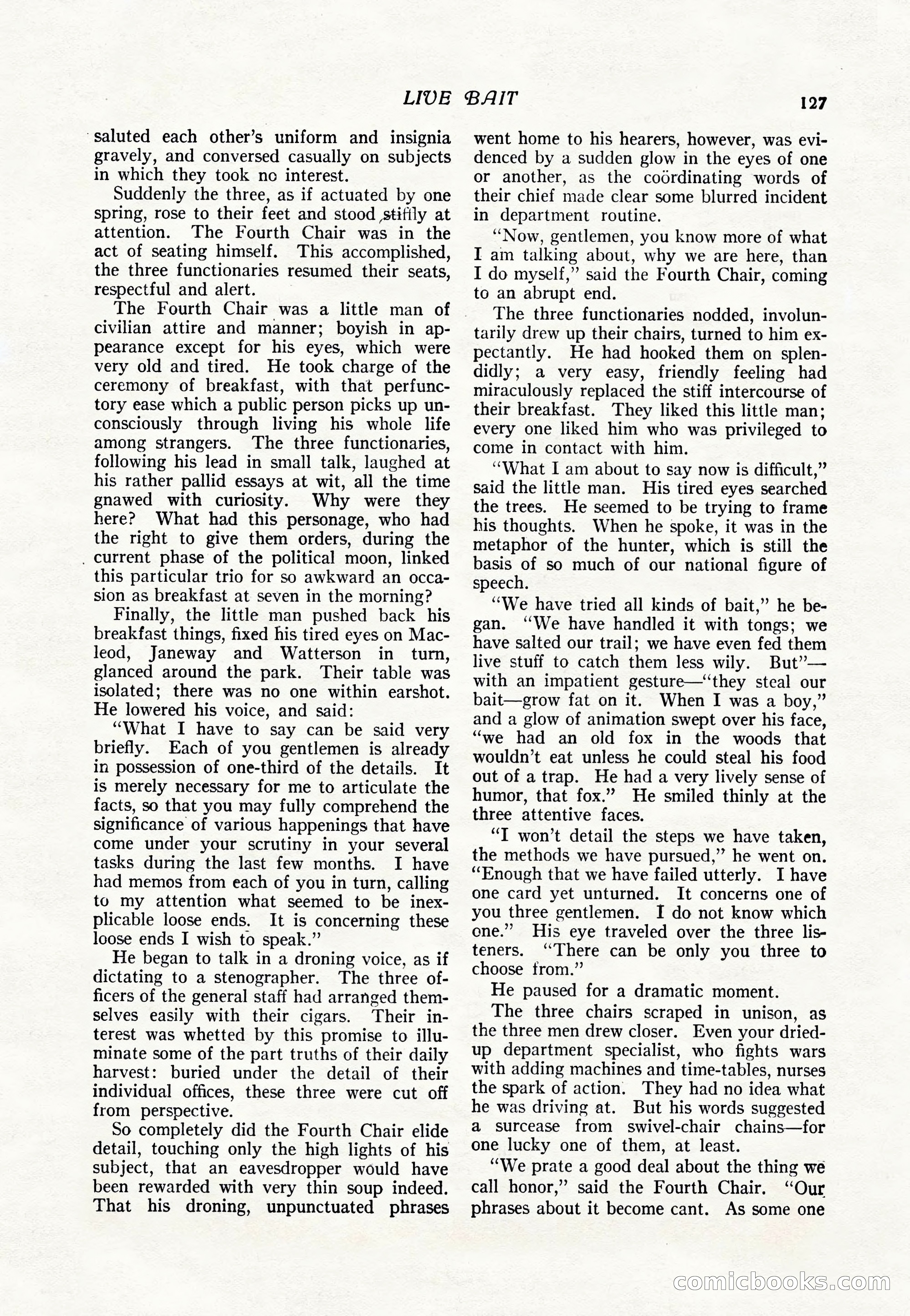The Popular Magazine, February 7, 1919 — page 133 of 212