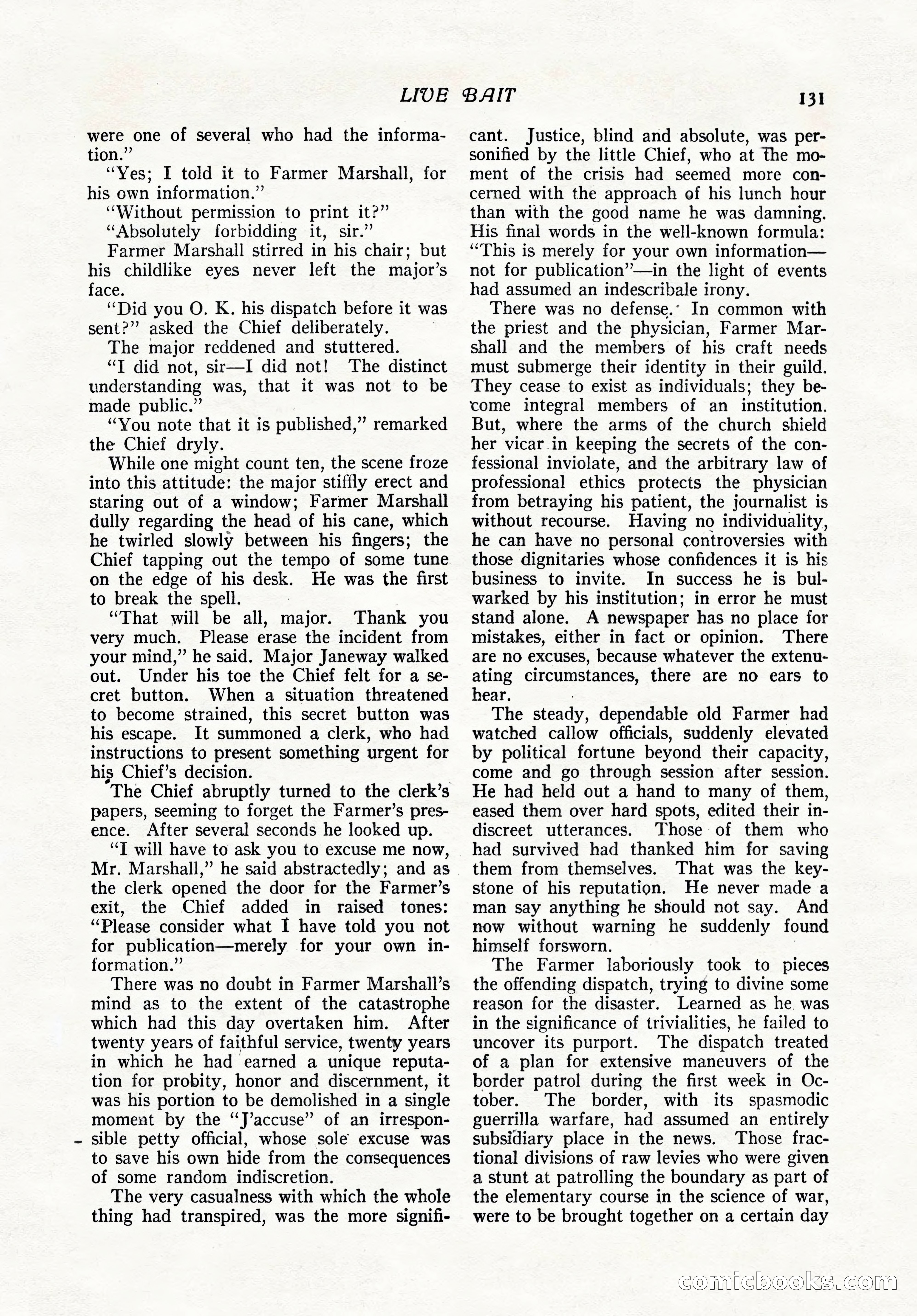 The Popular Magazine, February 7, 1919 — page 137 of 212