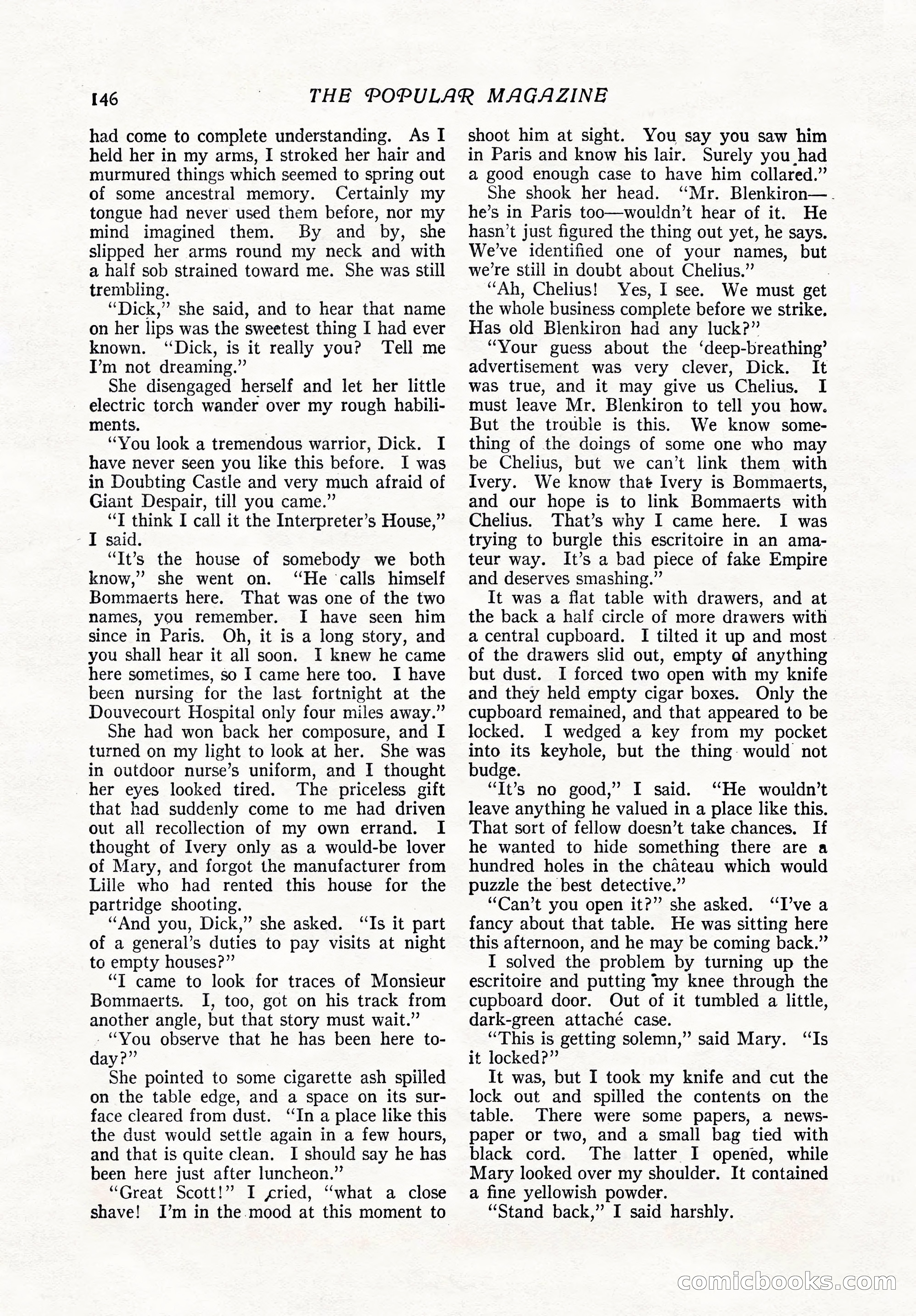 The Popular Magazine, February 7, 1919 — page 152 of 212