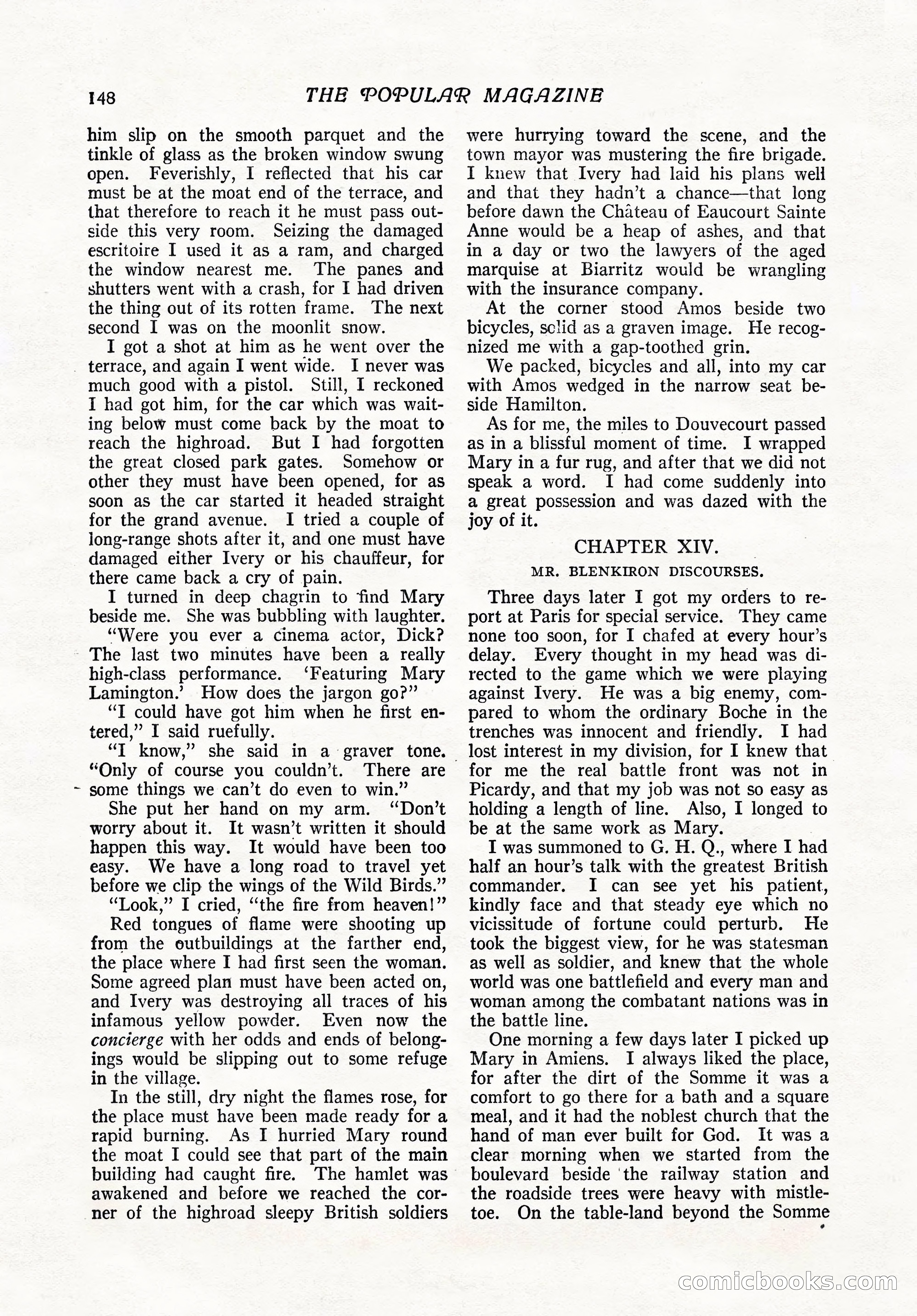 The Popular Magazine, February 7, 1919 — page 154 of 212