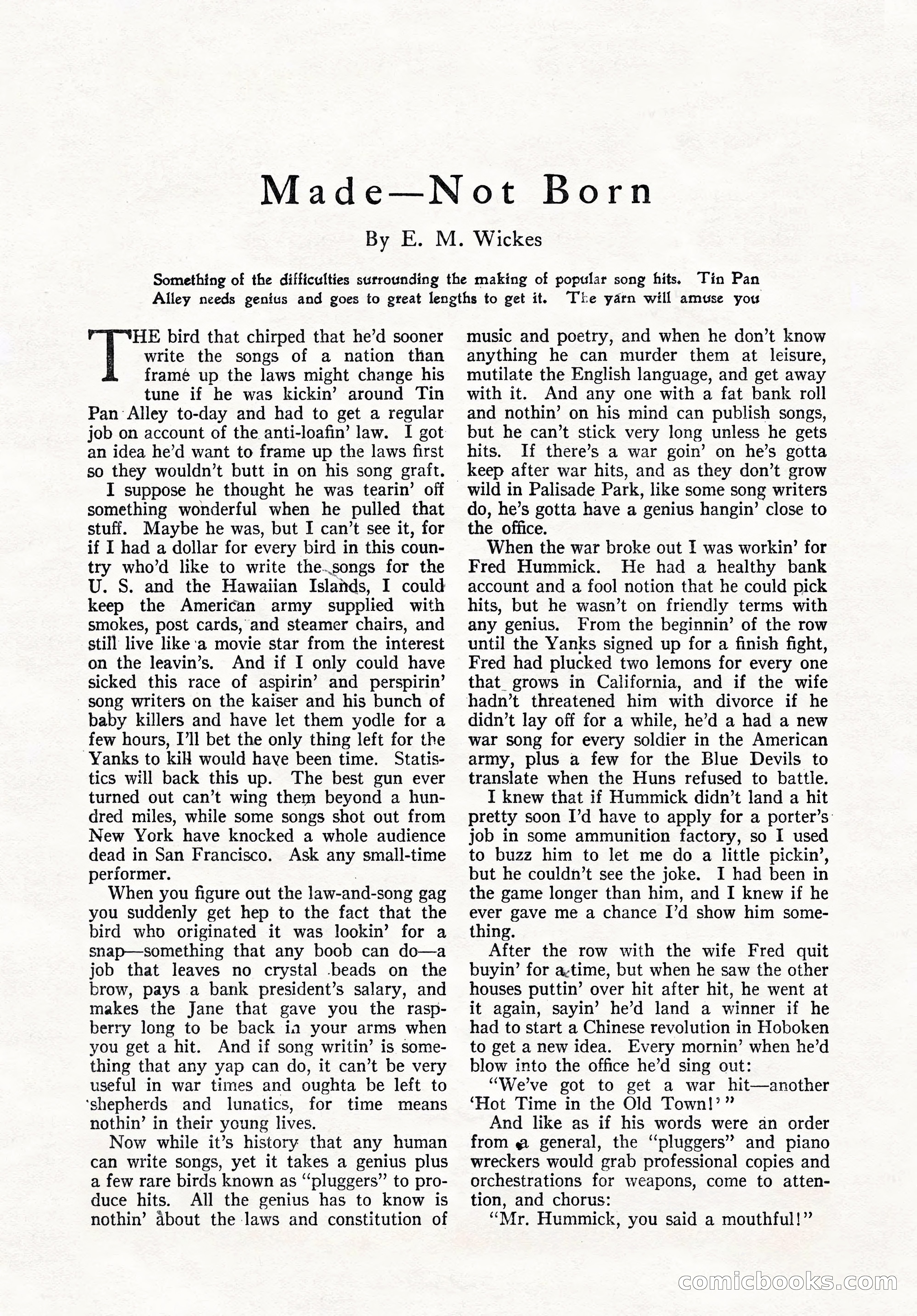 The Popular Magazine, February 7, 1919 — page 166 of 212