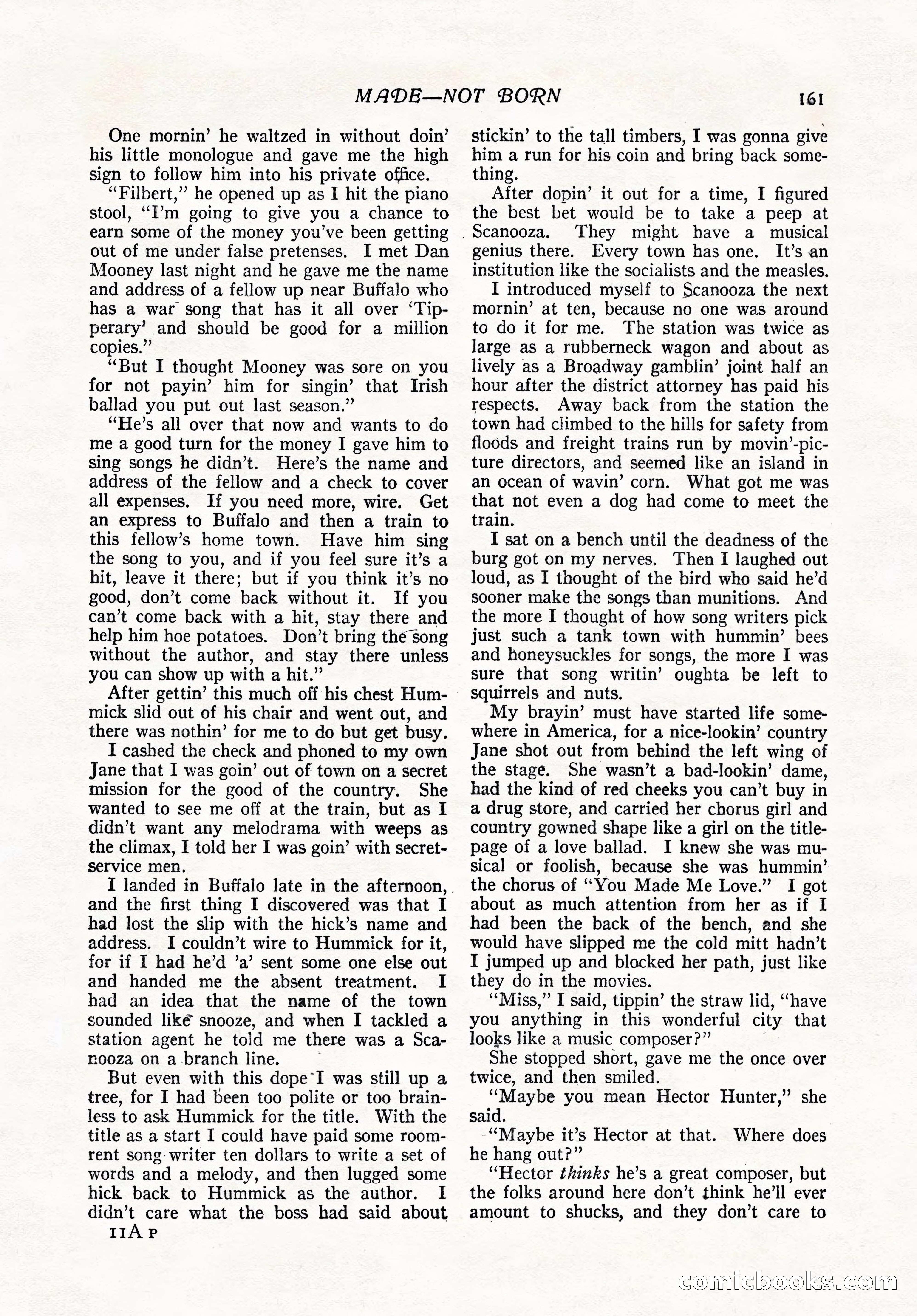 The Popular Magazine, February 7, 1919 — page 167 of 212