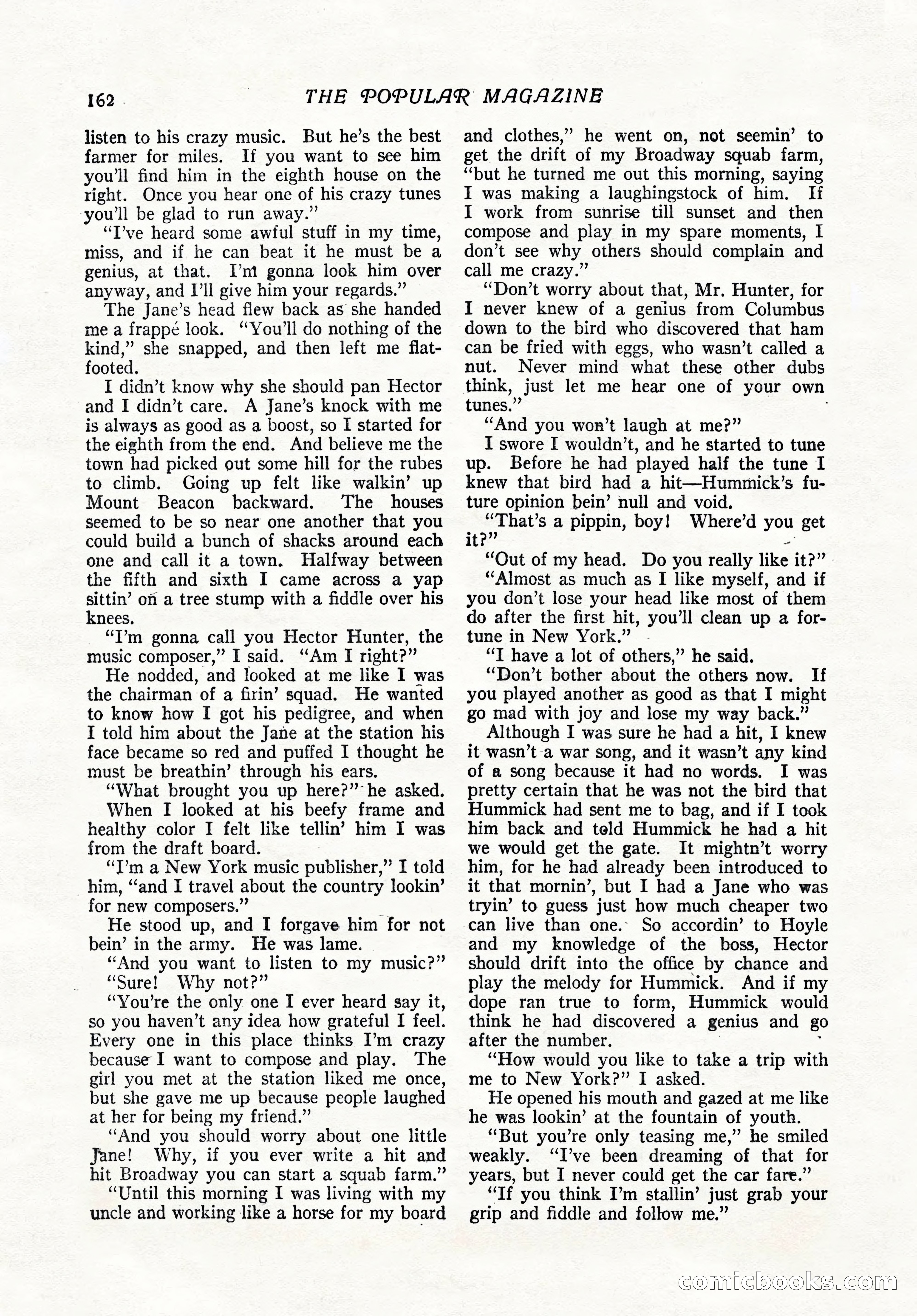 The Popular Magazine, February 7, 1919 — page 168 of 212