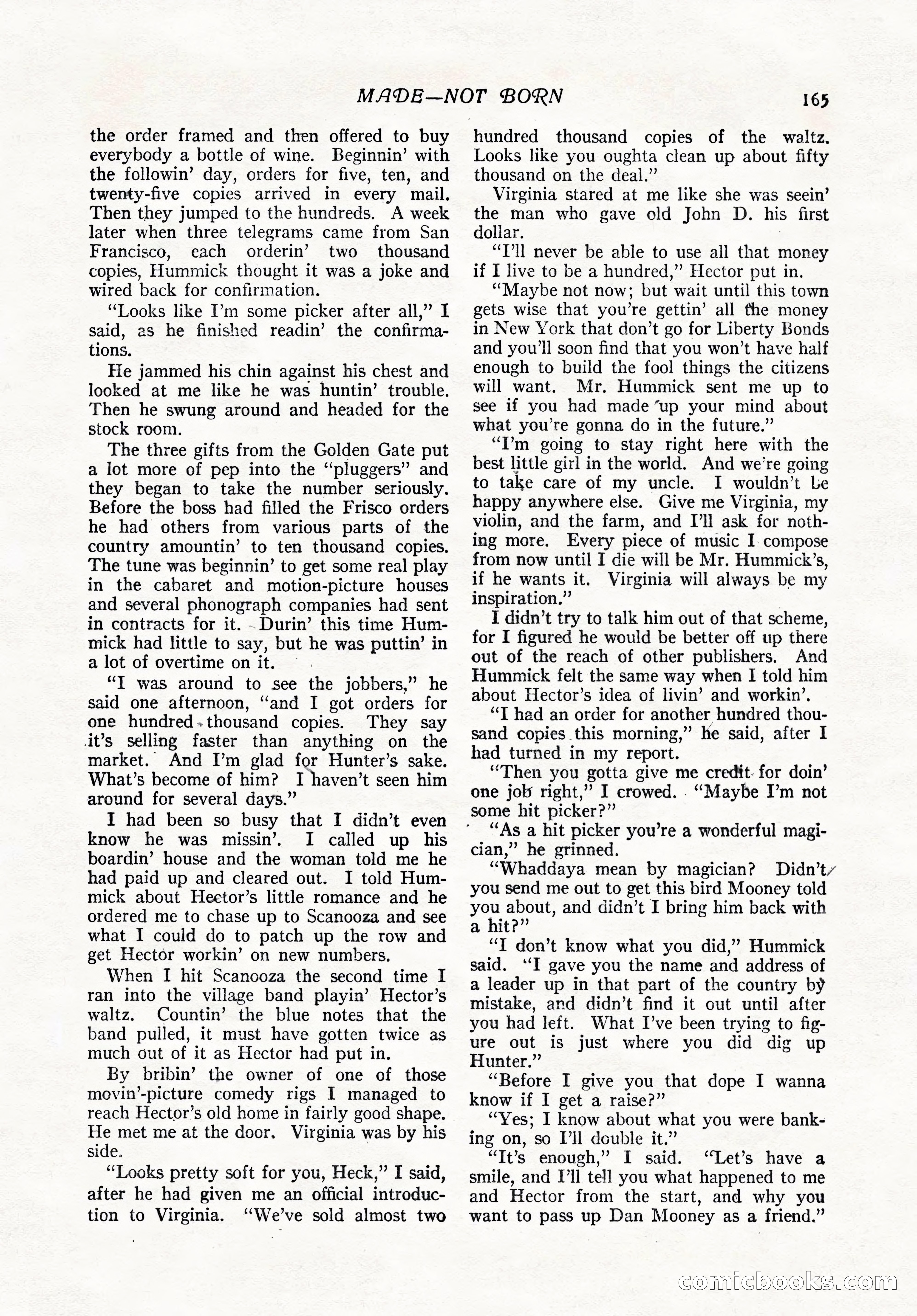 The Popular Magazine, February 7, 1919 — page 171 of 212