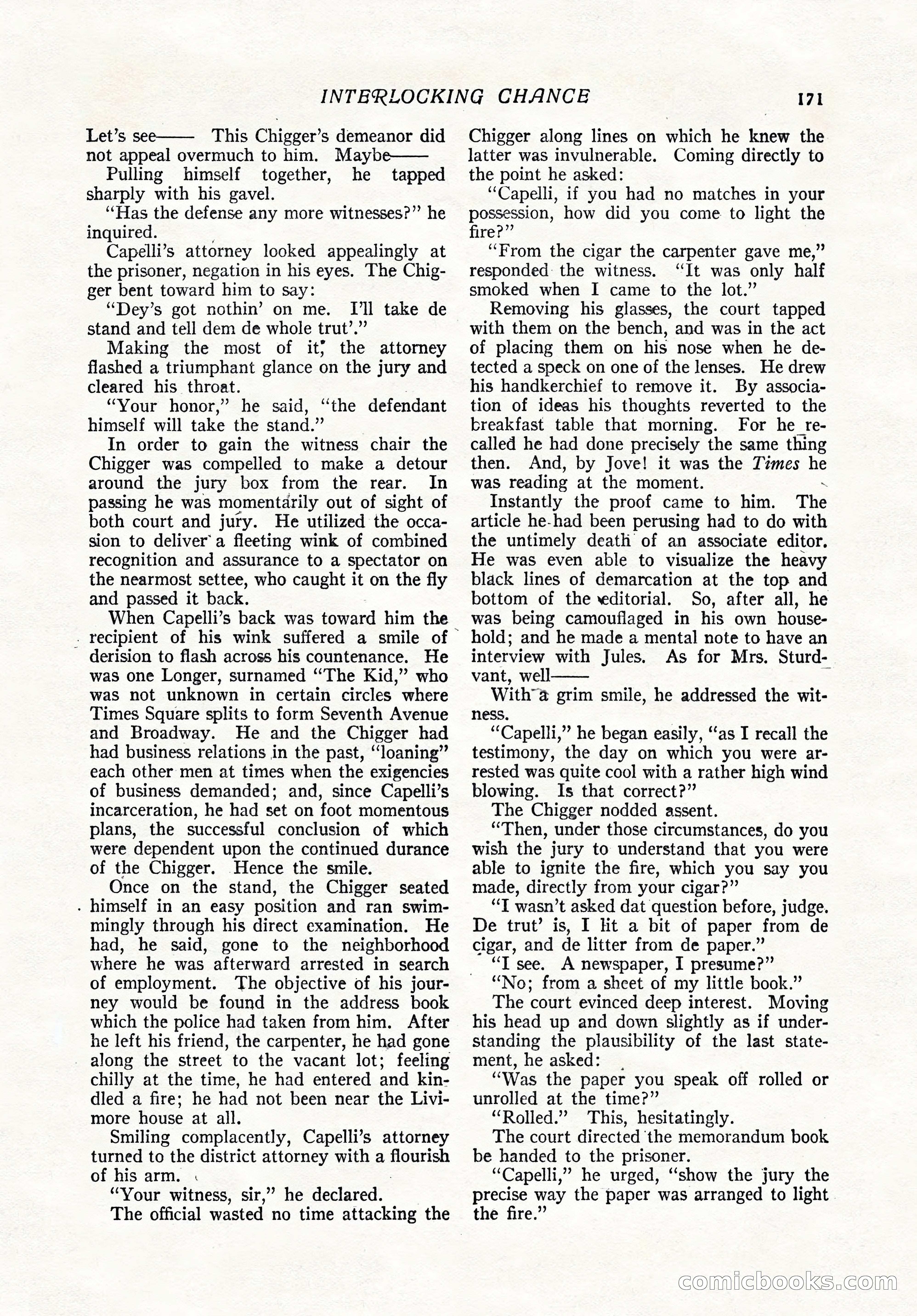 The Popular Magazine, February 7, 1919 — page 177 of 212