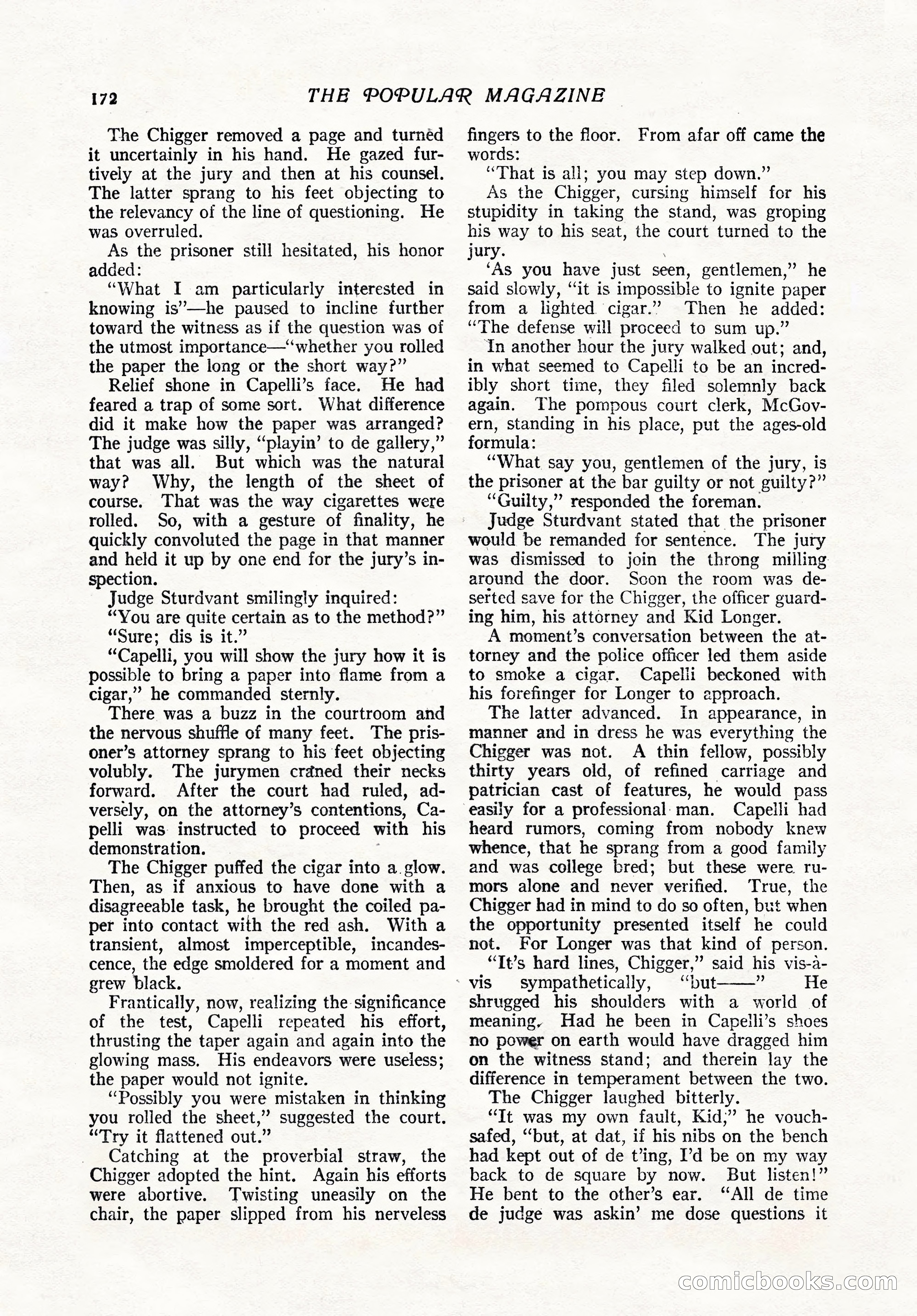 The Popular Magazine, February 7, 1919 — page 178 of 212