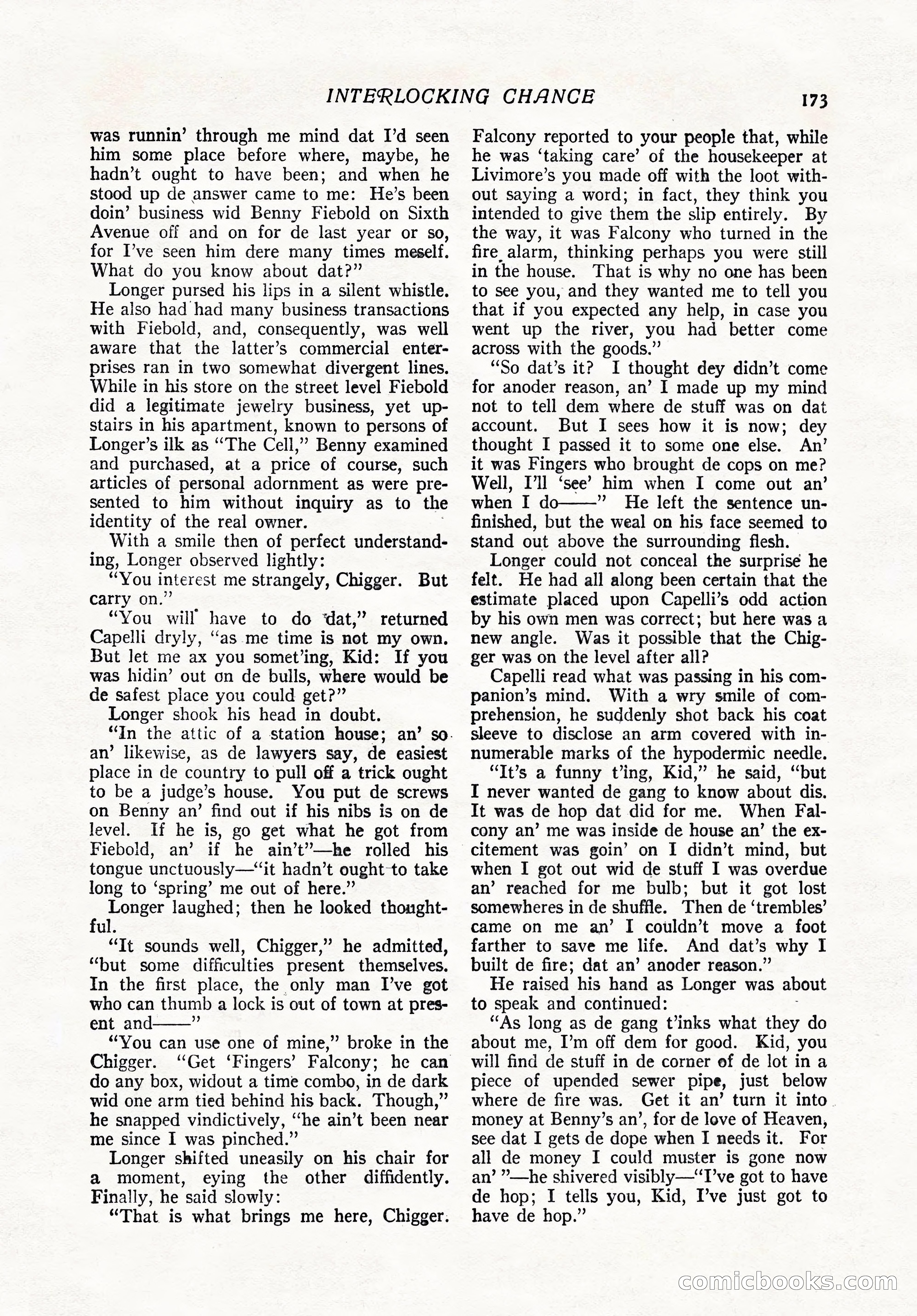 The Popular Magazine, February 7, 1919 — page 179 of 212