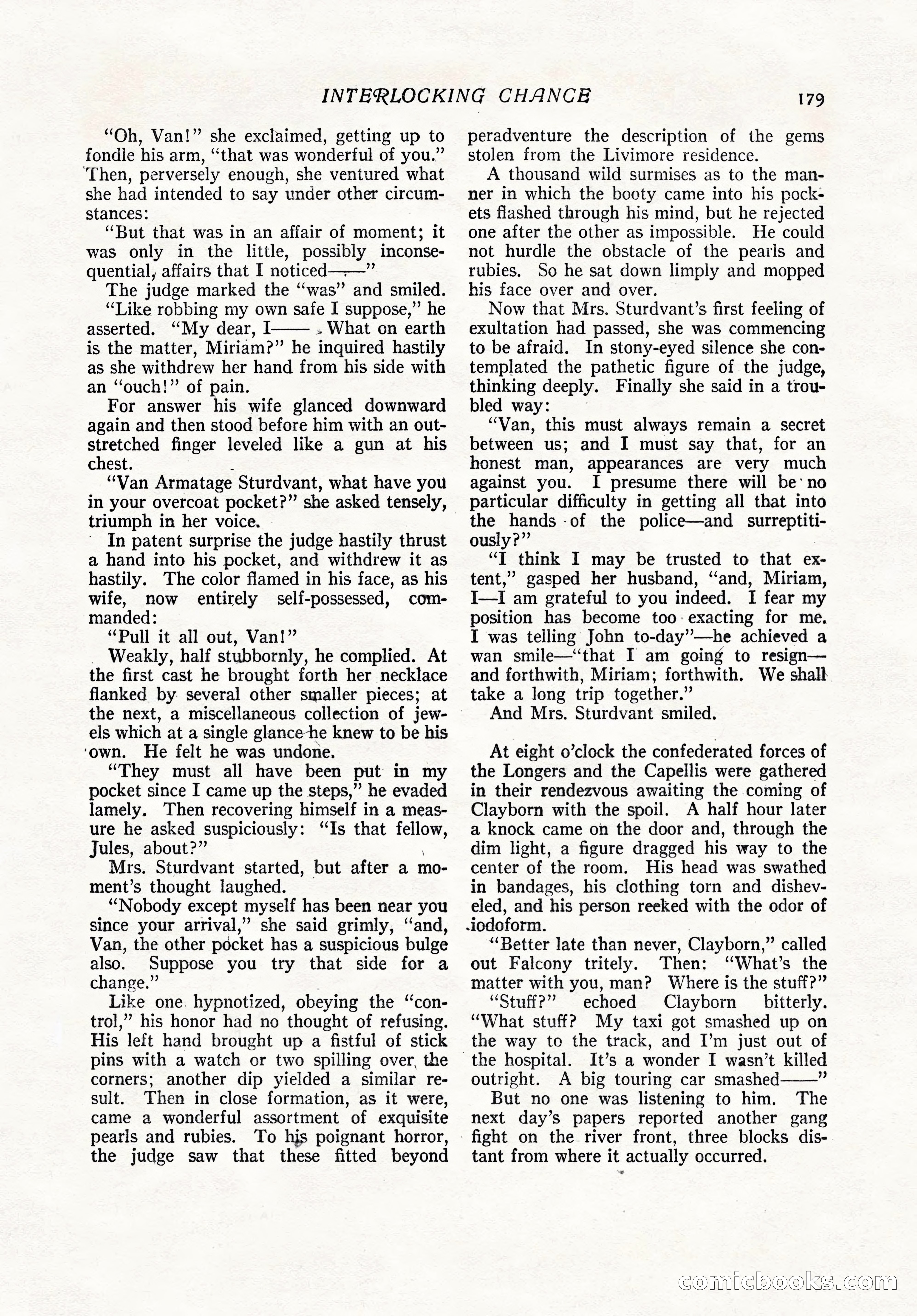 The Popular Magazine, February 7, 1919 — page 185 of 212