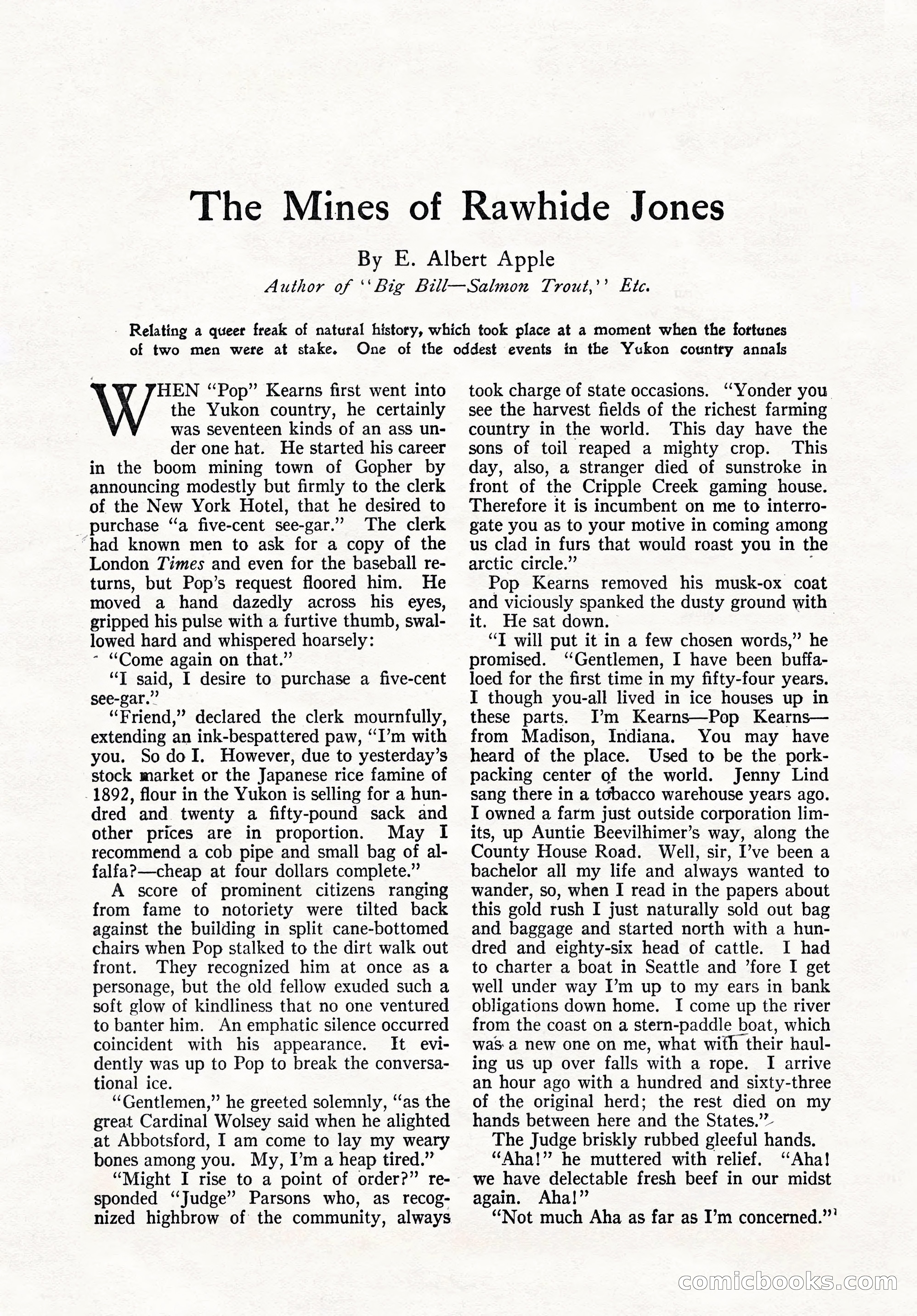 The Popular Magazine, February 7, 1919 — page 186 of 212