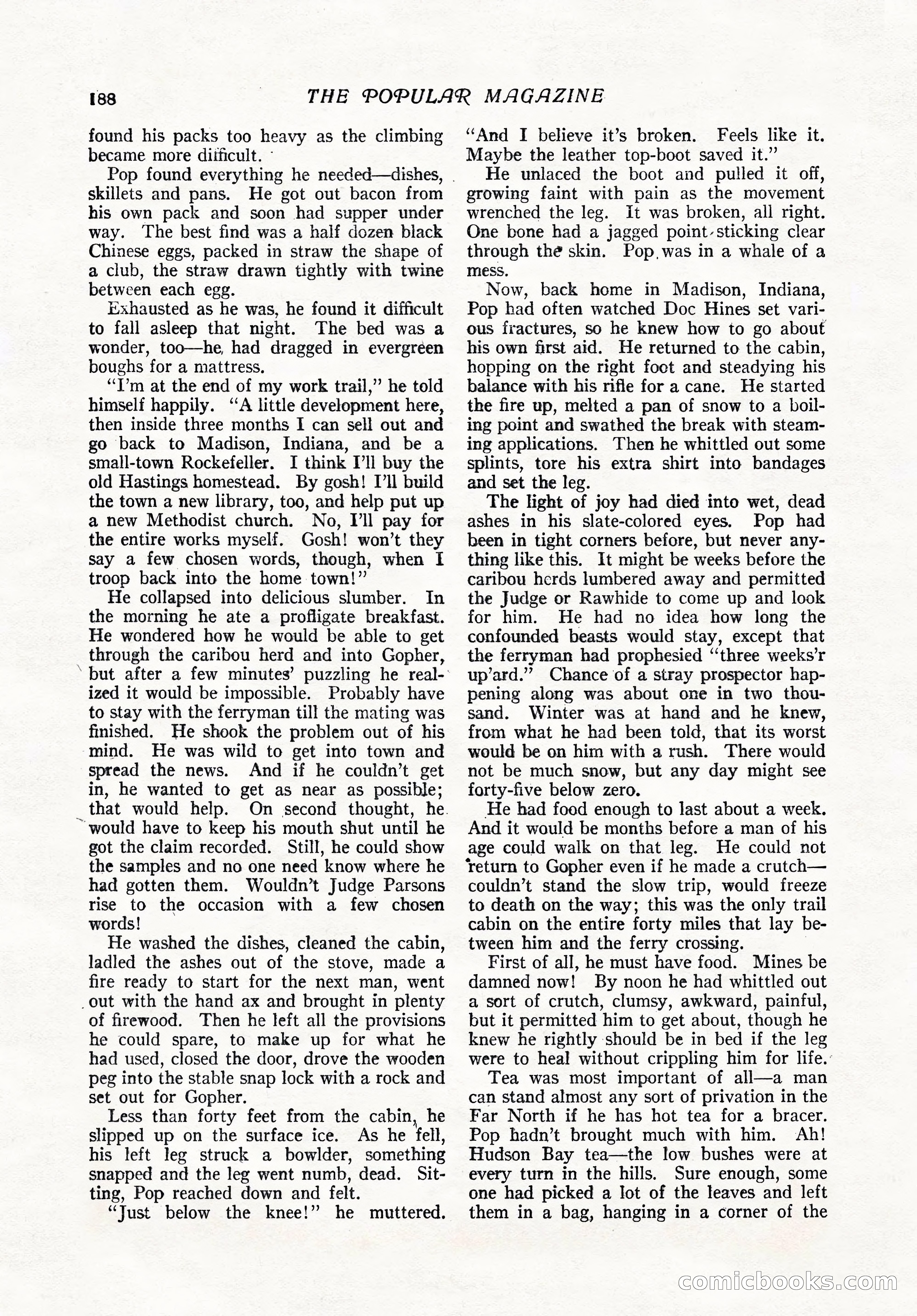The Popular Magazine, February 7, 1919 — page 194 of 212