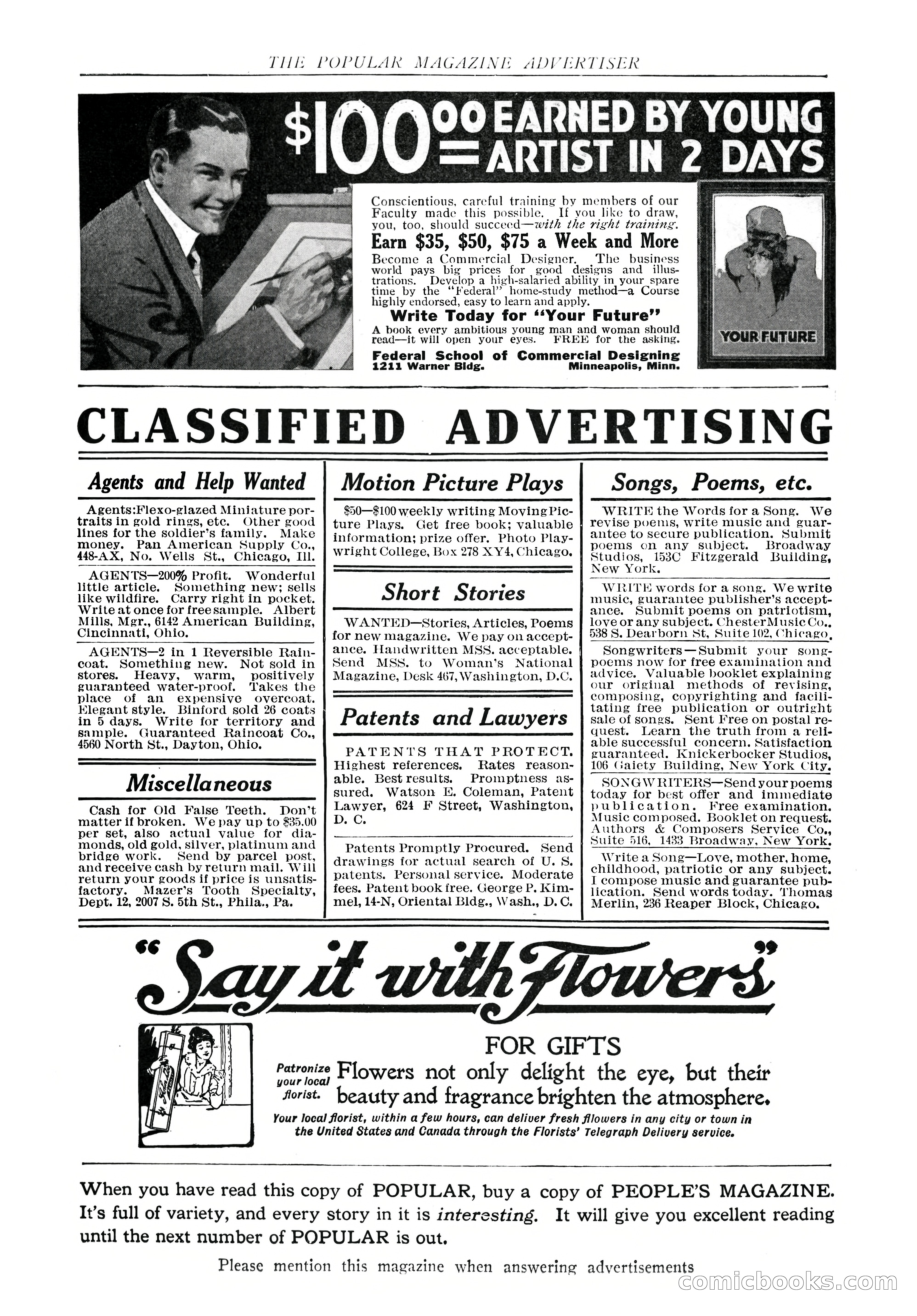 The Popular Magazine, February 7, 1919 — page 202 of 212