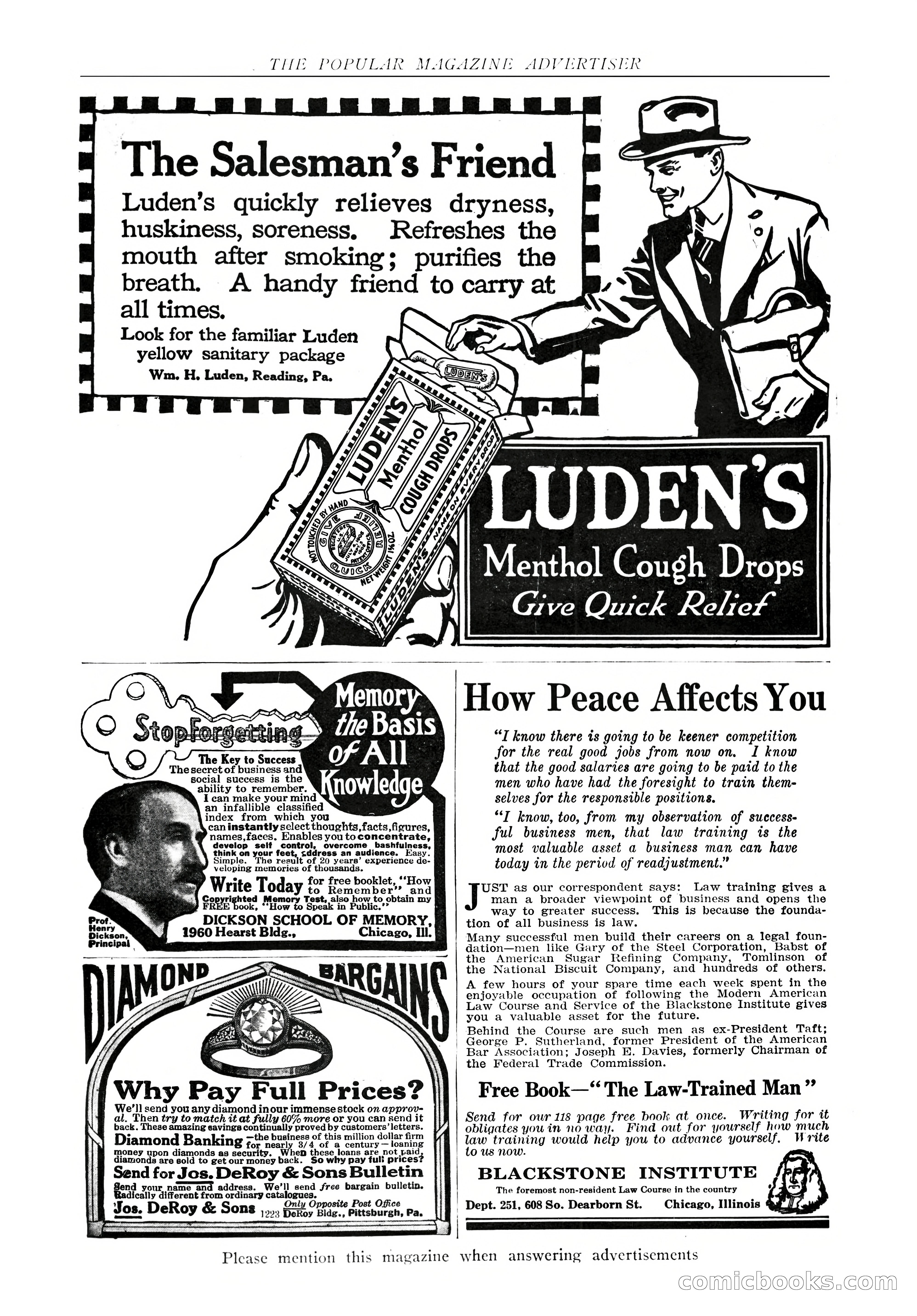 The Popular Magazine, February 7, 1919 — page 205 of 212