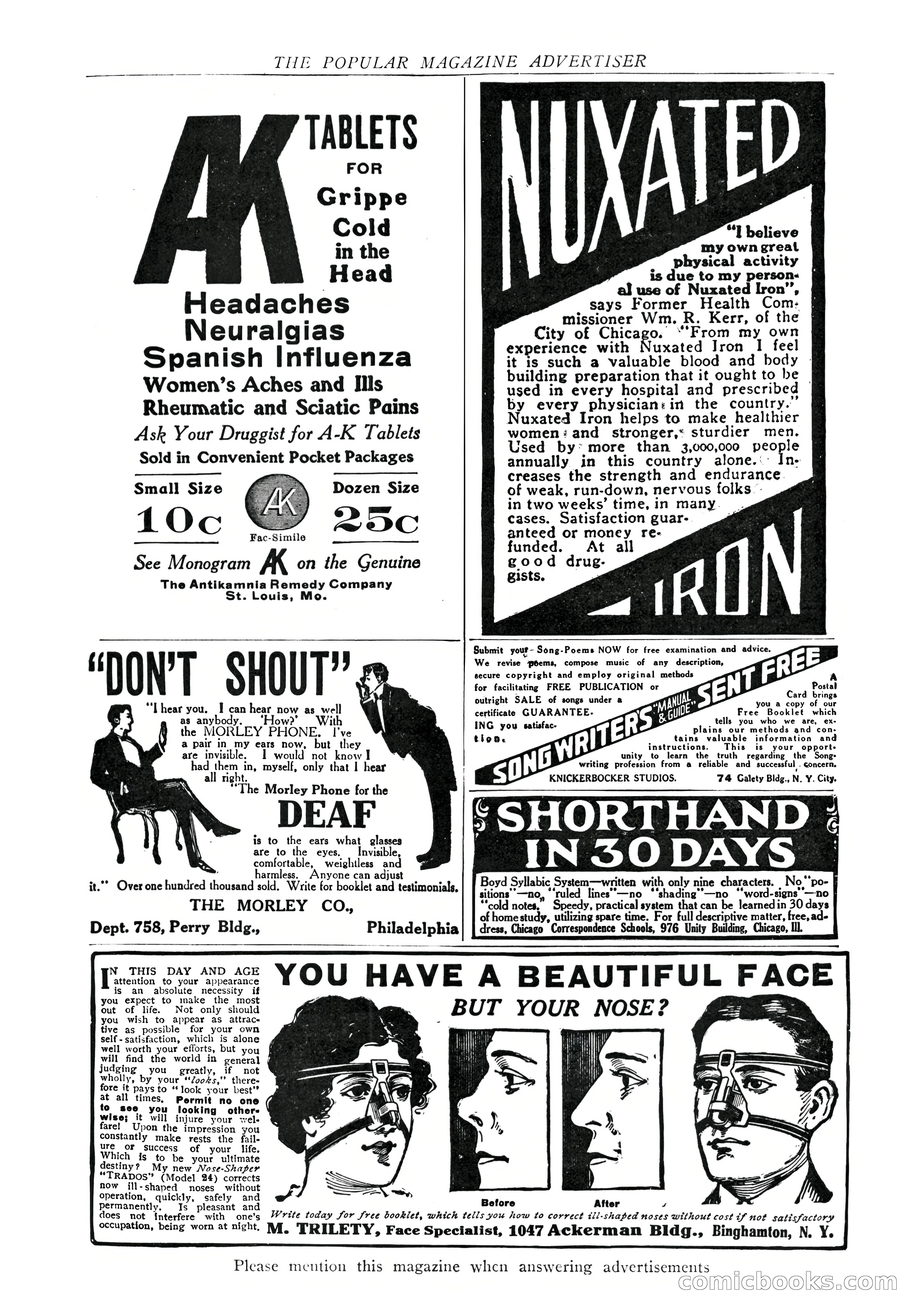 The Popular Magazine, February 7, 1919 — page 208 of 212