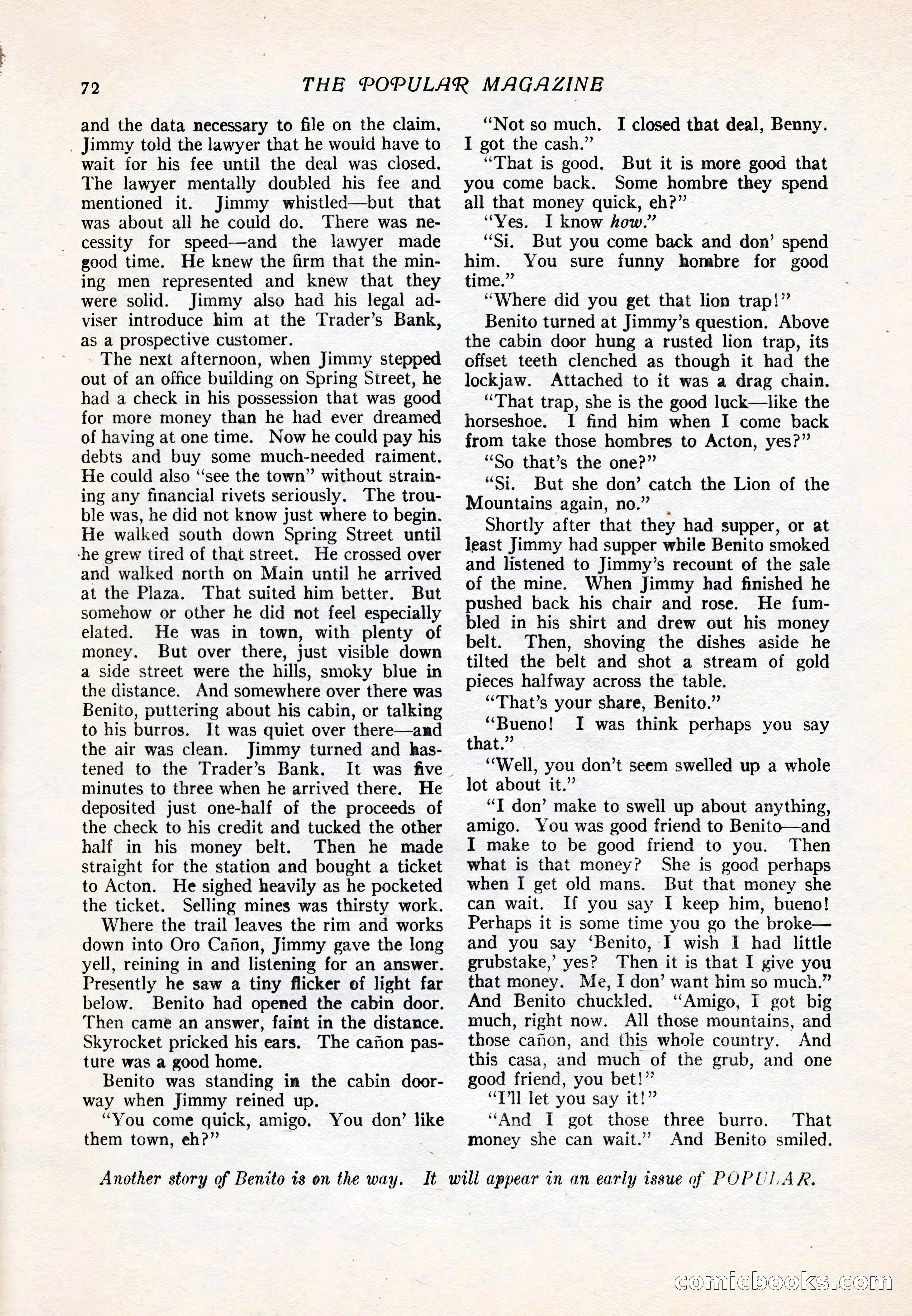 The Popular Magazine — page 74 of 200