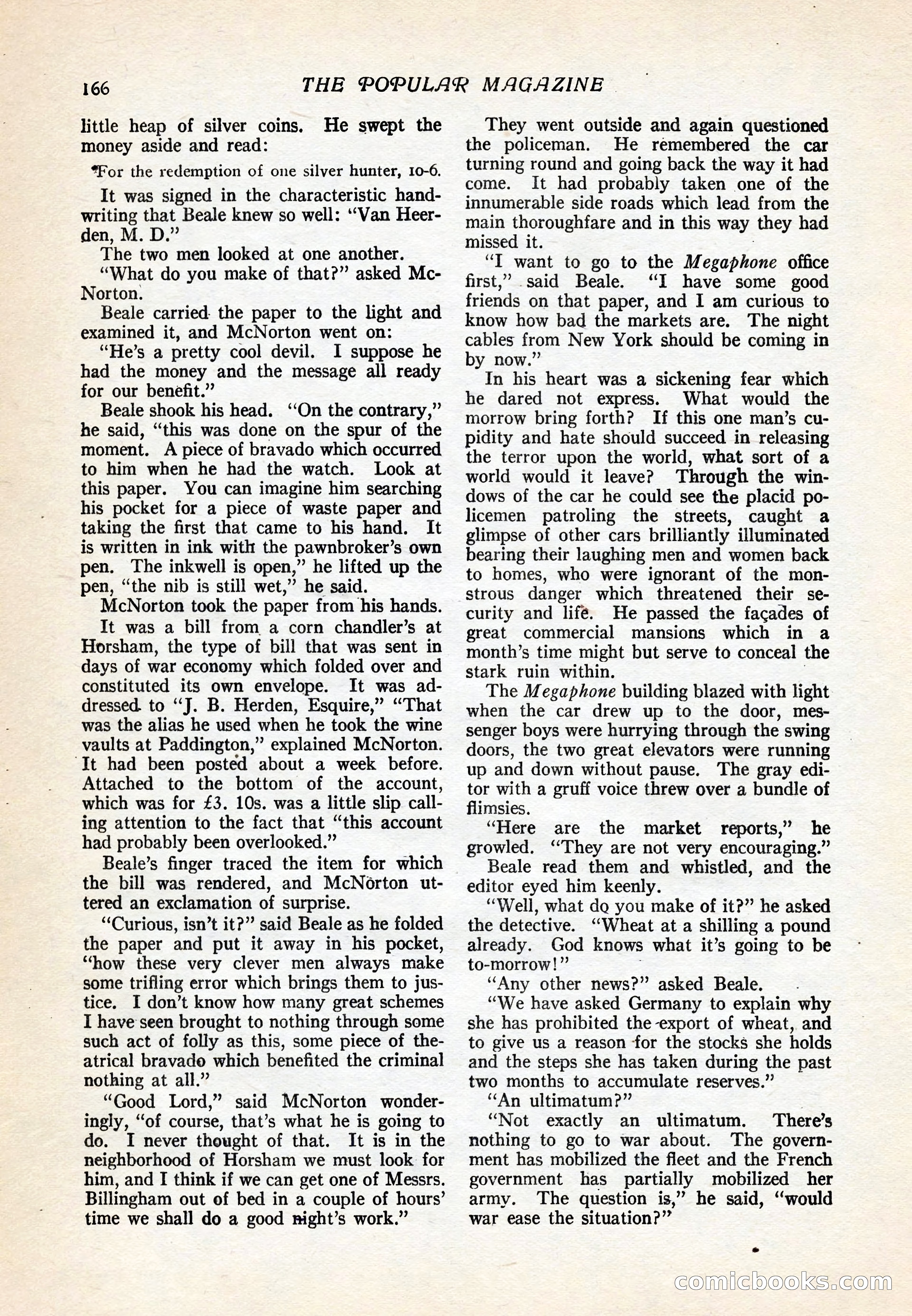 The Popular Magazine — page 168 of 200