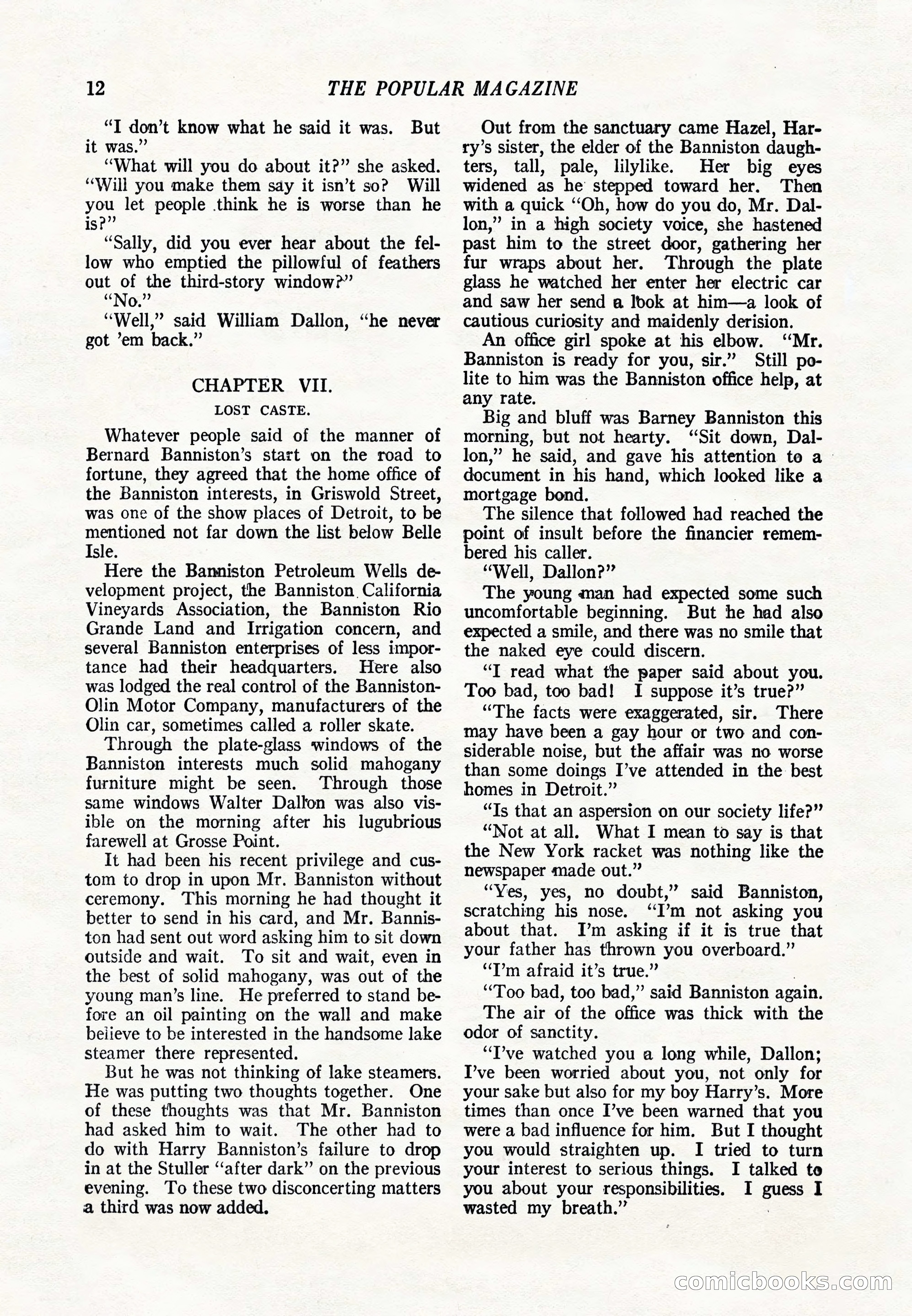 The Popular Magazine, June 20, 1920 — page 14 of 164