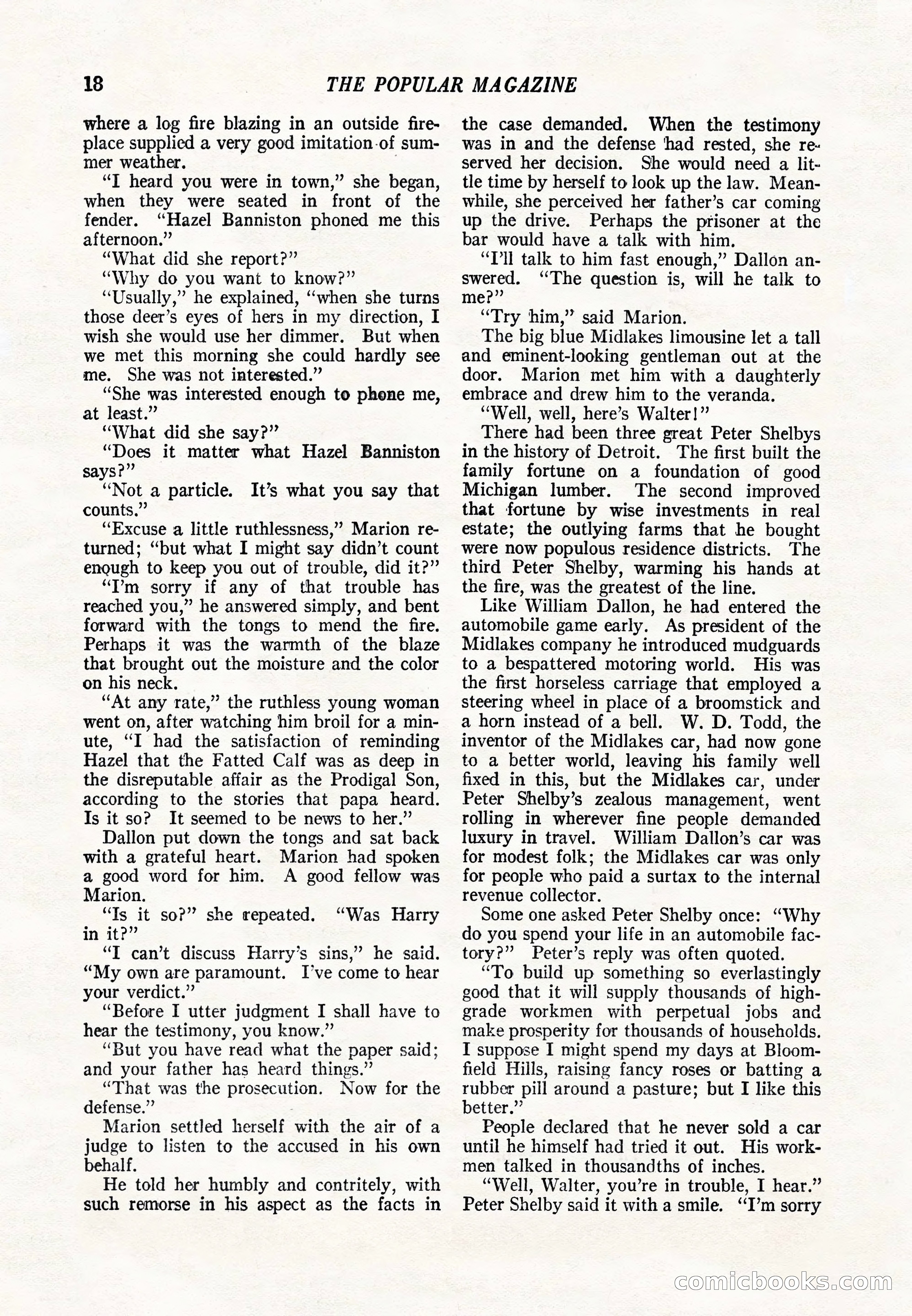 The Popular Magazine, June 20, 1920 — page 20 of 164