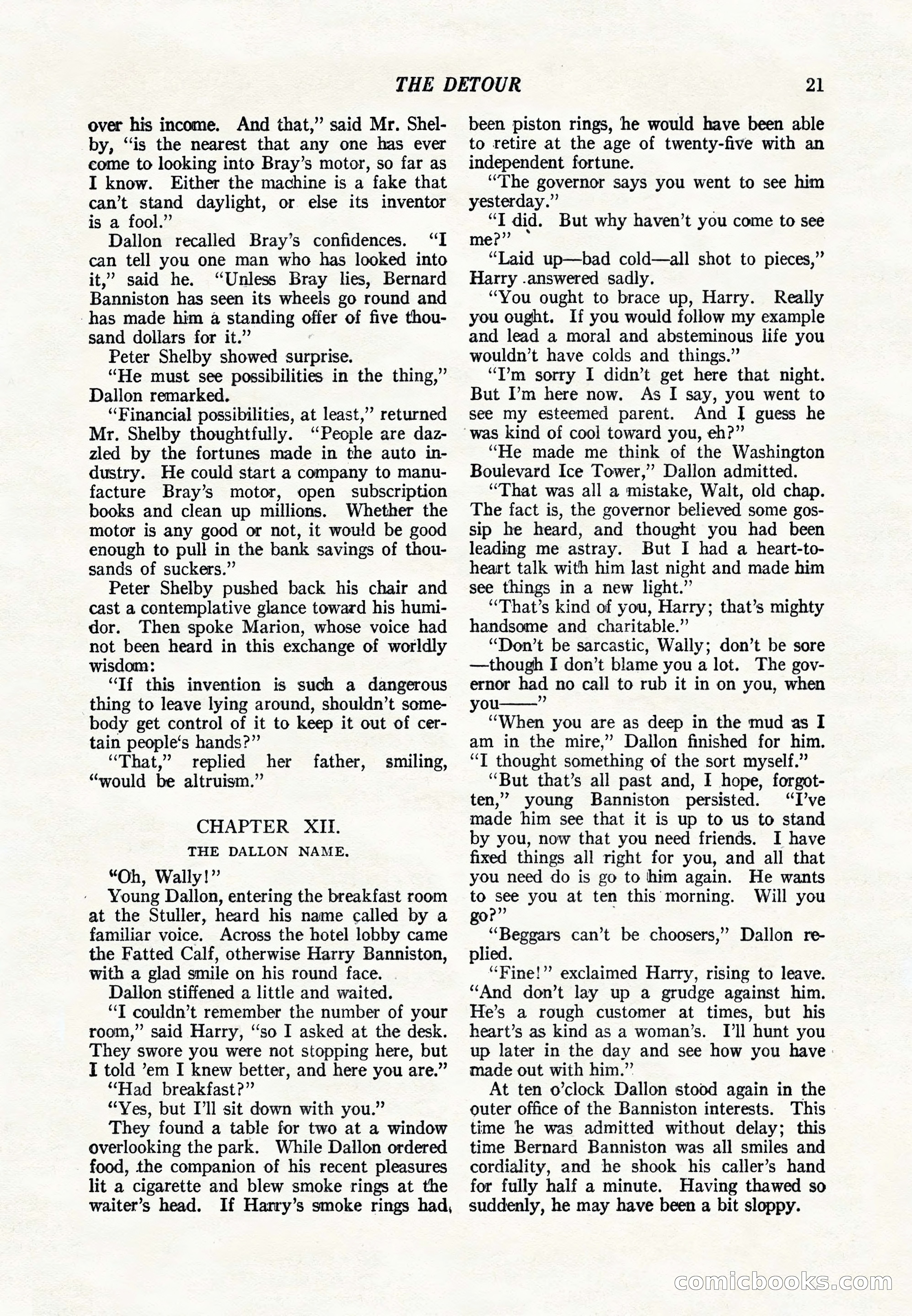 The Popular Magazine, June 20, 1920 — page 23 of 164