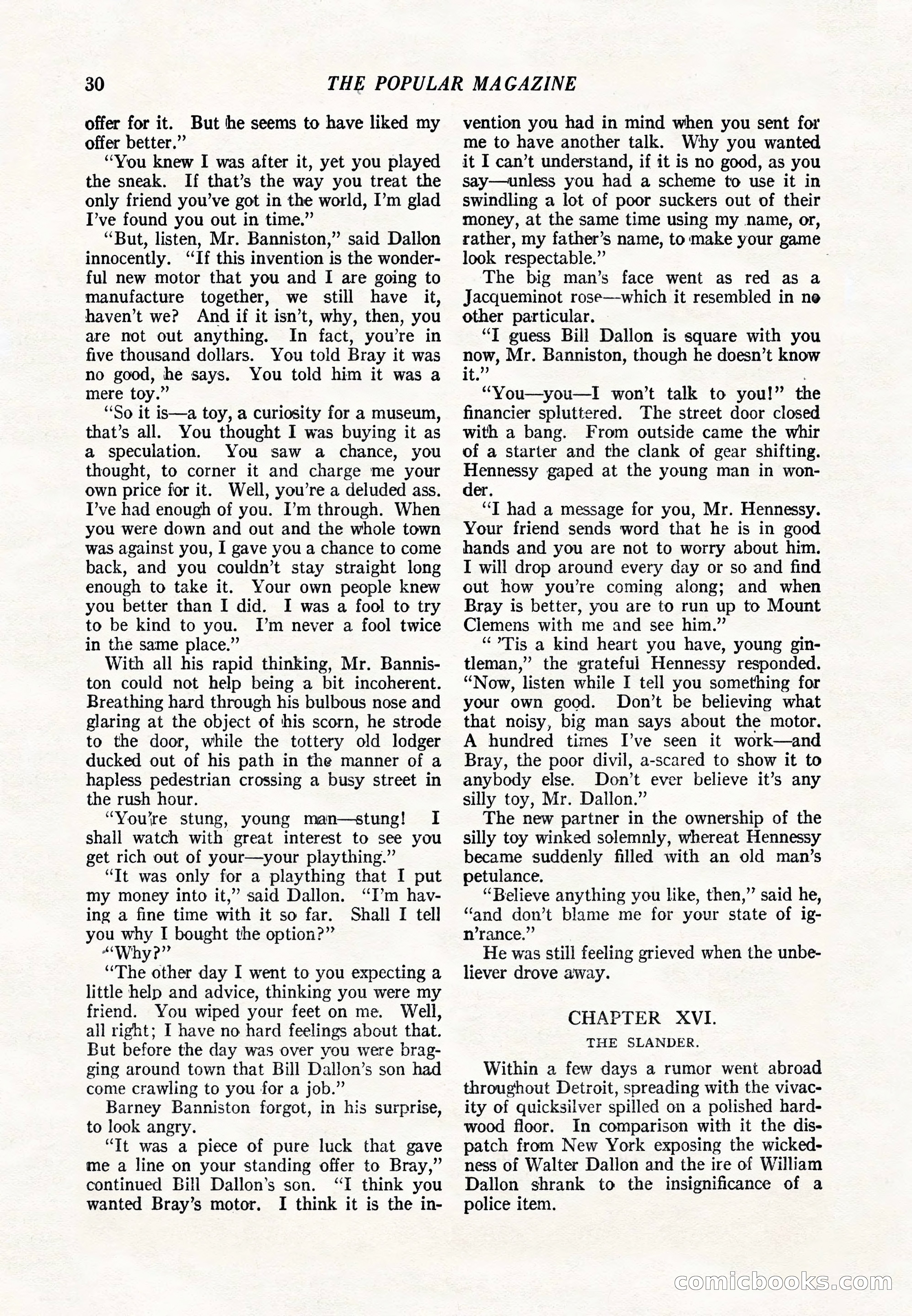 The Popular Magazine, June 20, 1920 — page 32 of 164