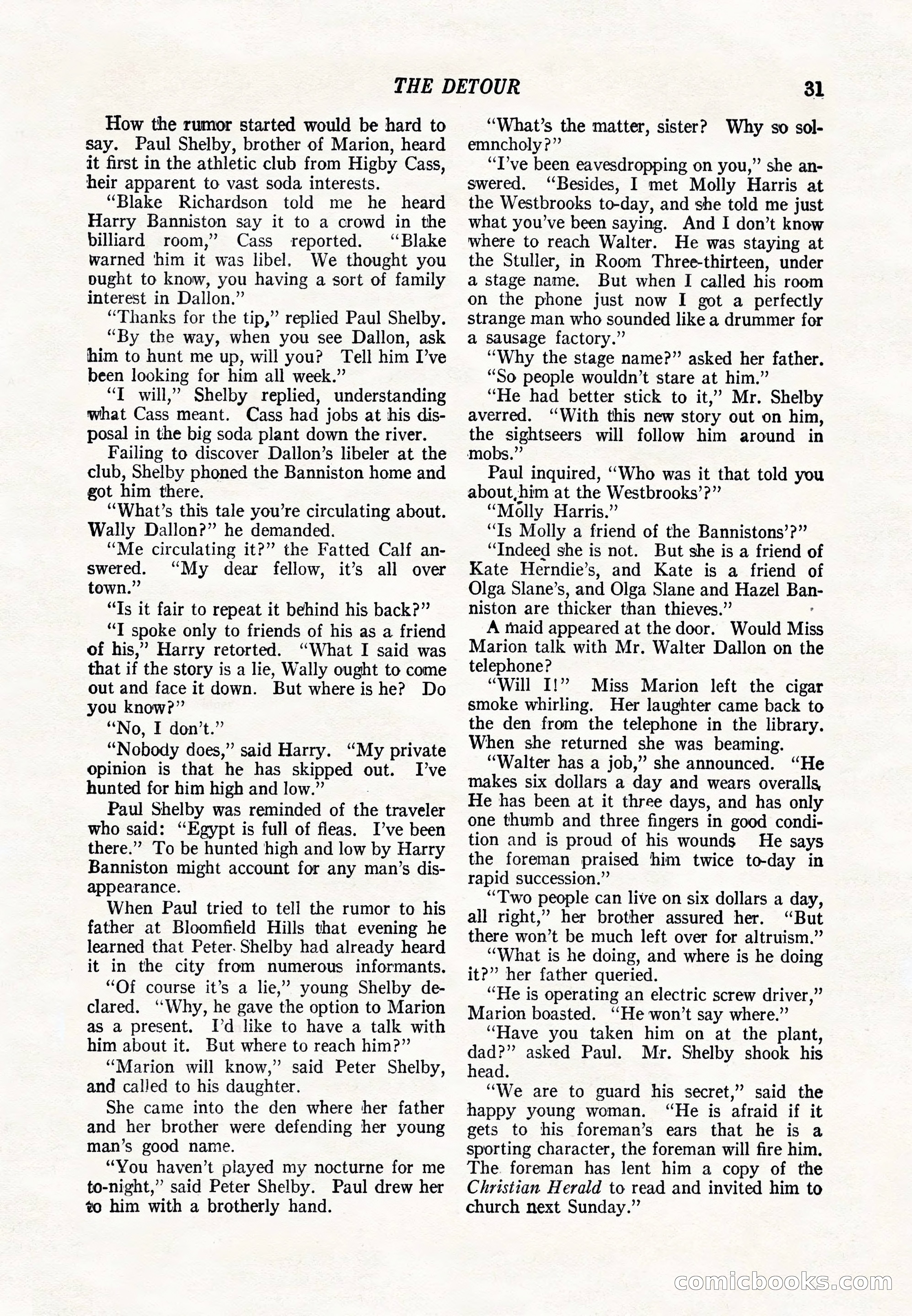 The Popular Magazine, June 20, 1920 — page 33 of 164