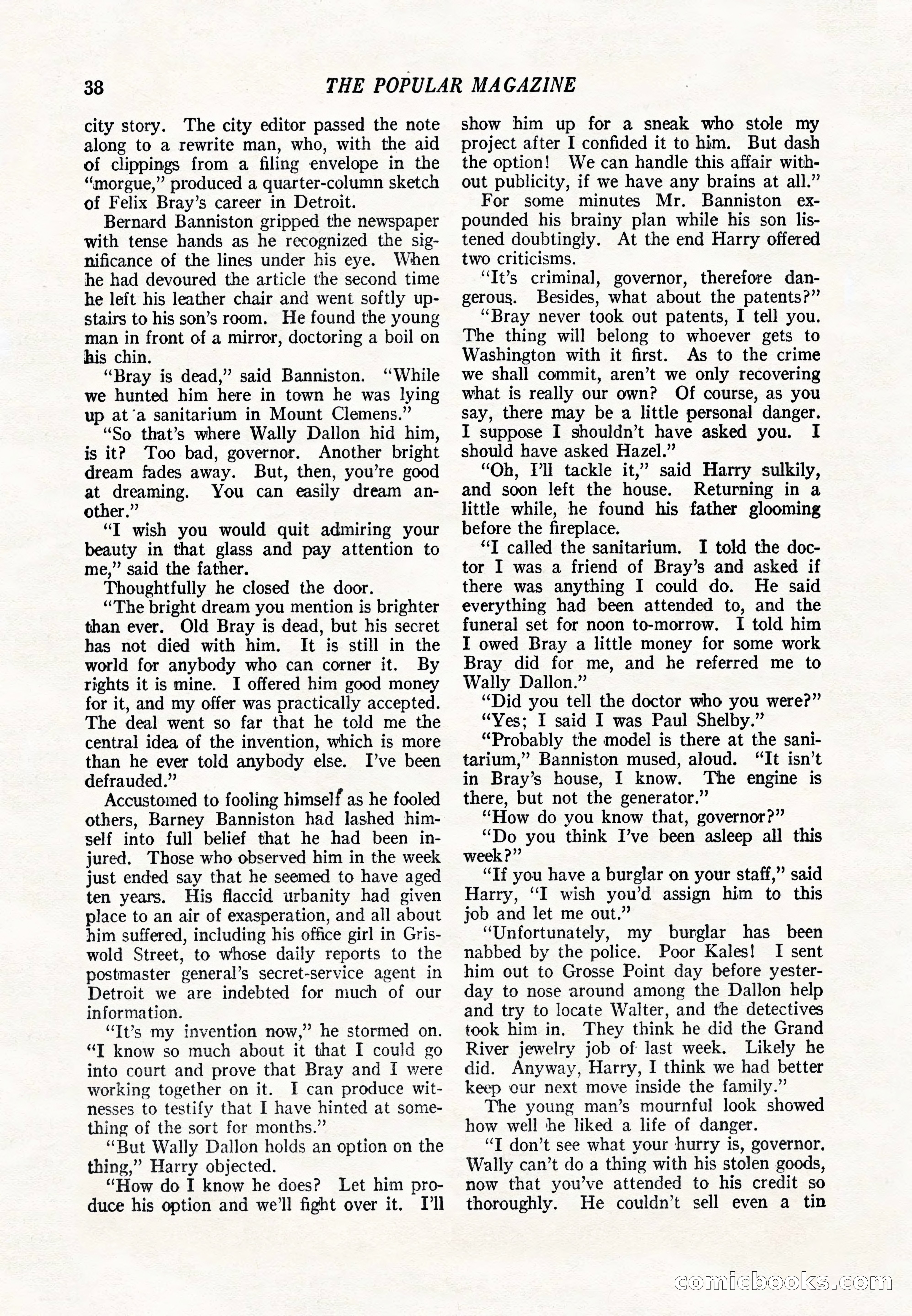 The Popular Magazine, June 20, 1920 — page 40 of 164