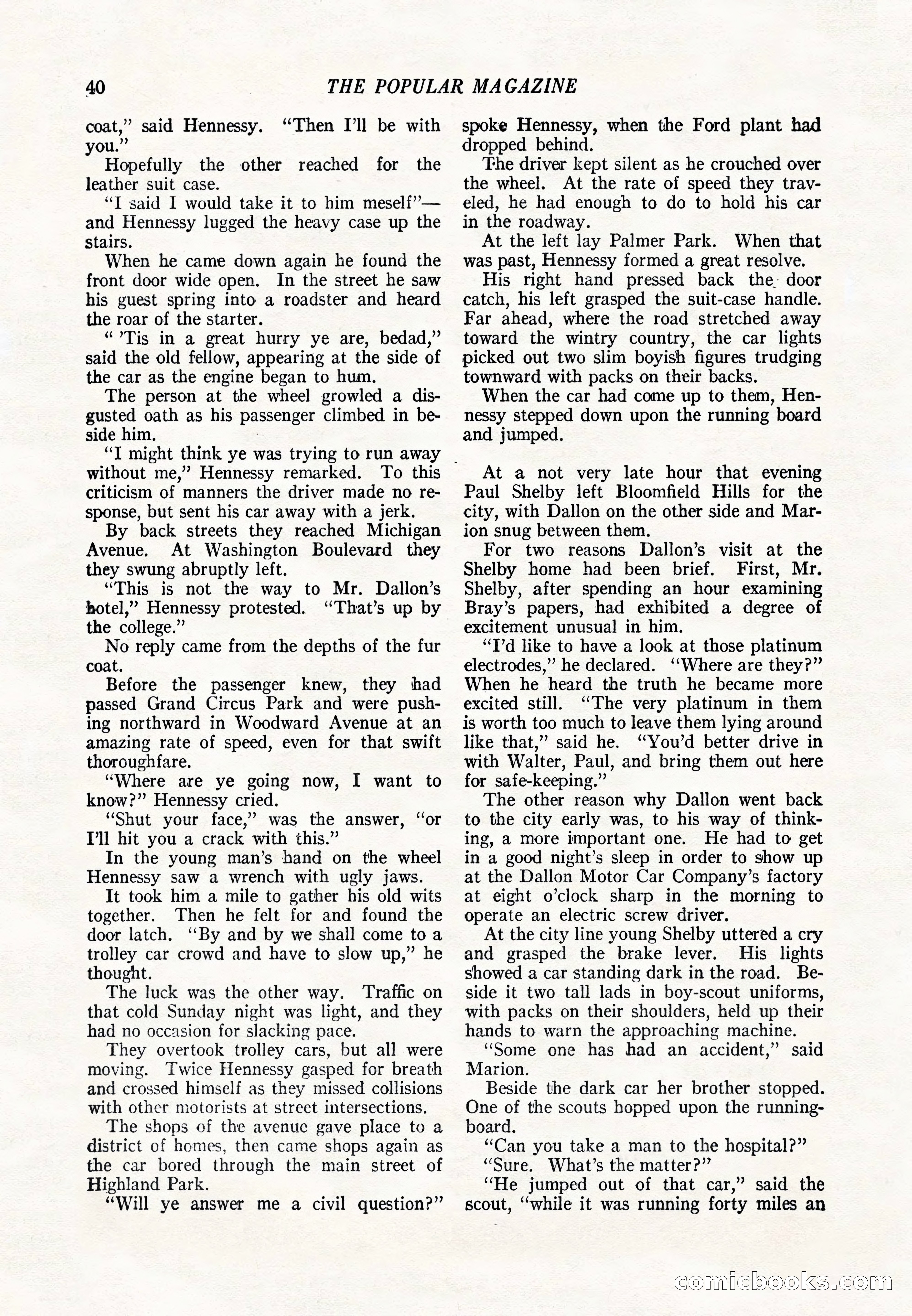 The Popular Magazine, June 20, 1920 — page 42 of 164